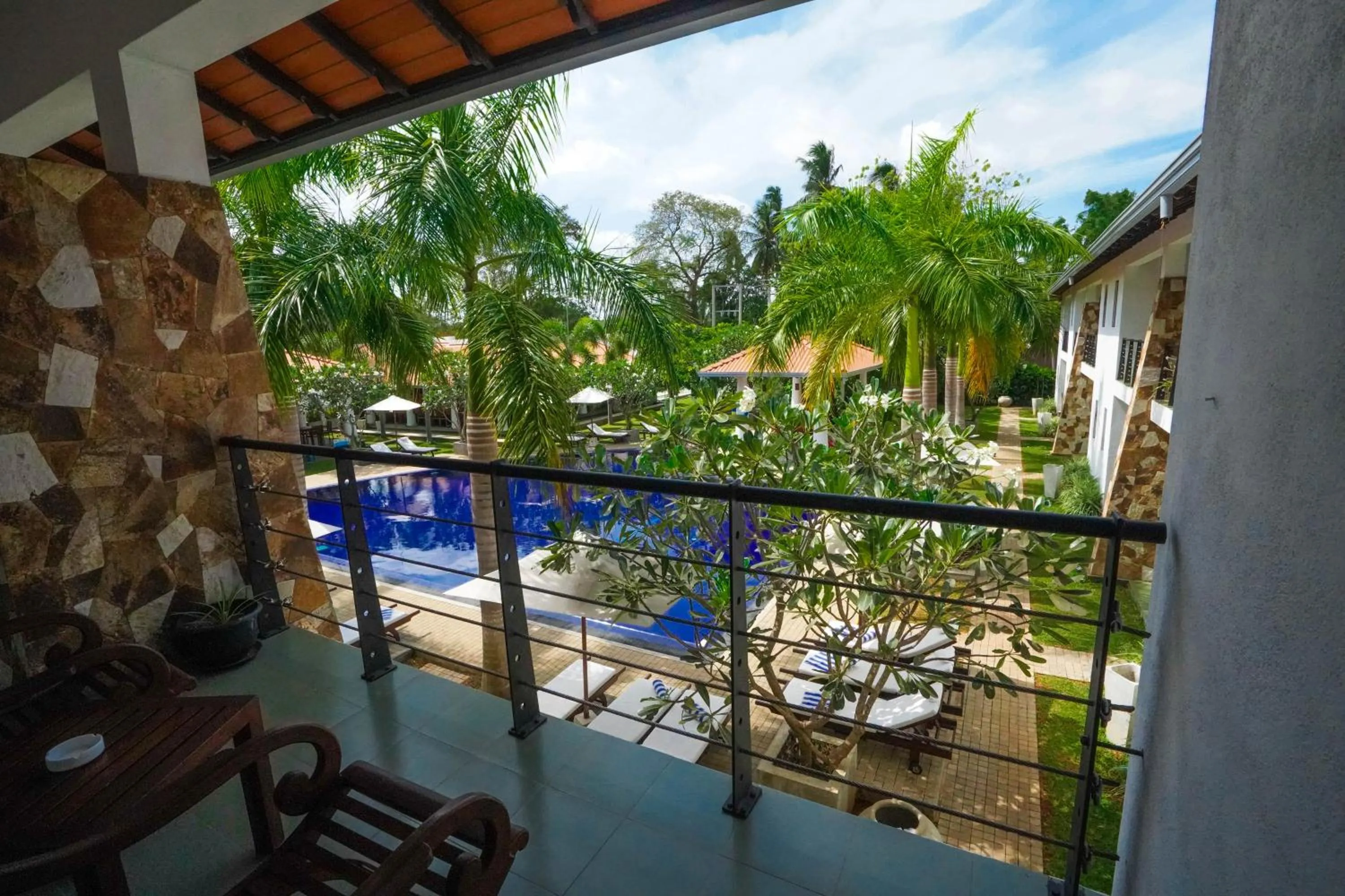 Balcony/Terrace in Hotel Tamarind Tree