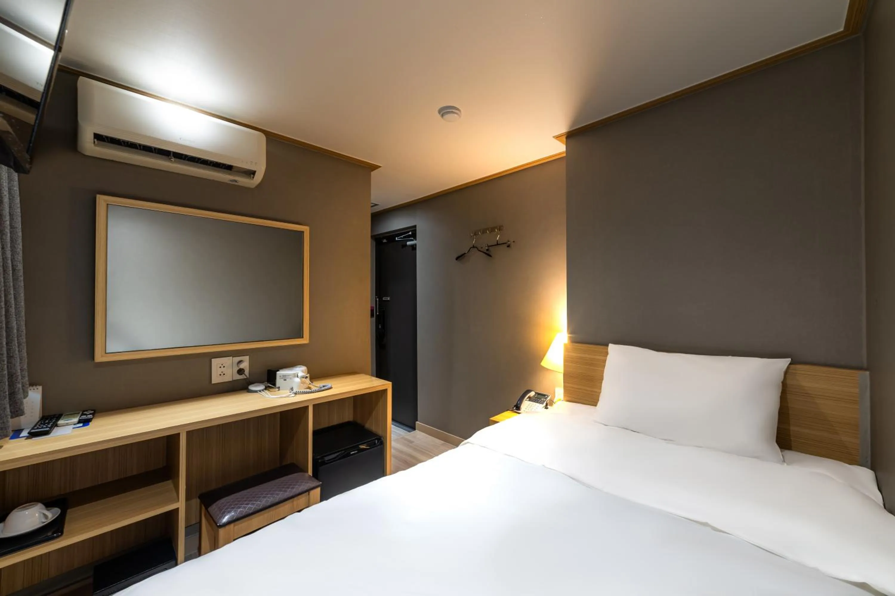 Bed in About Stay Seoul
