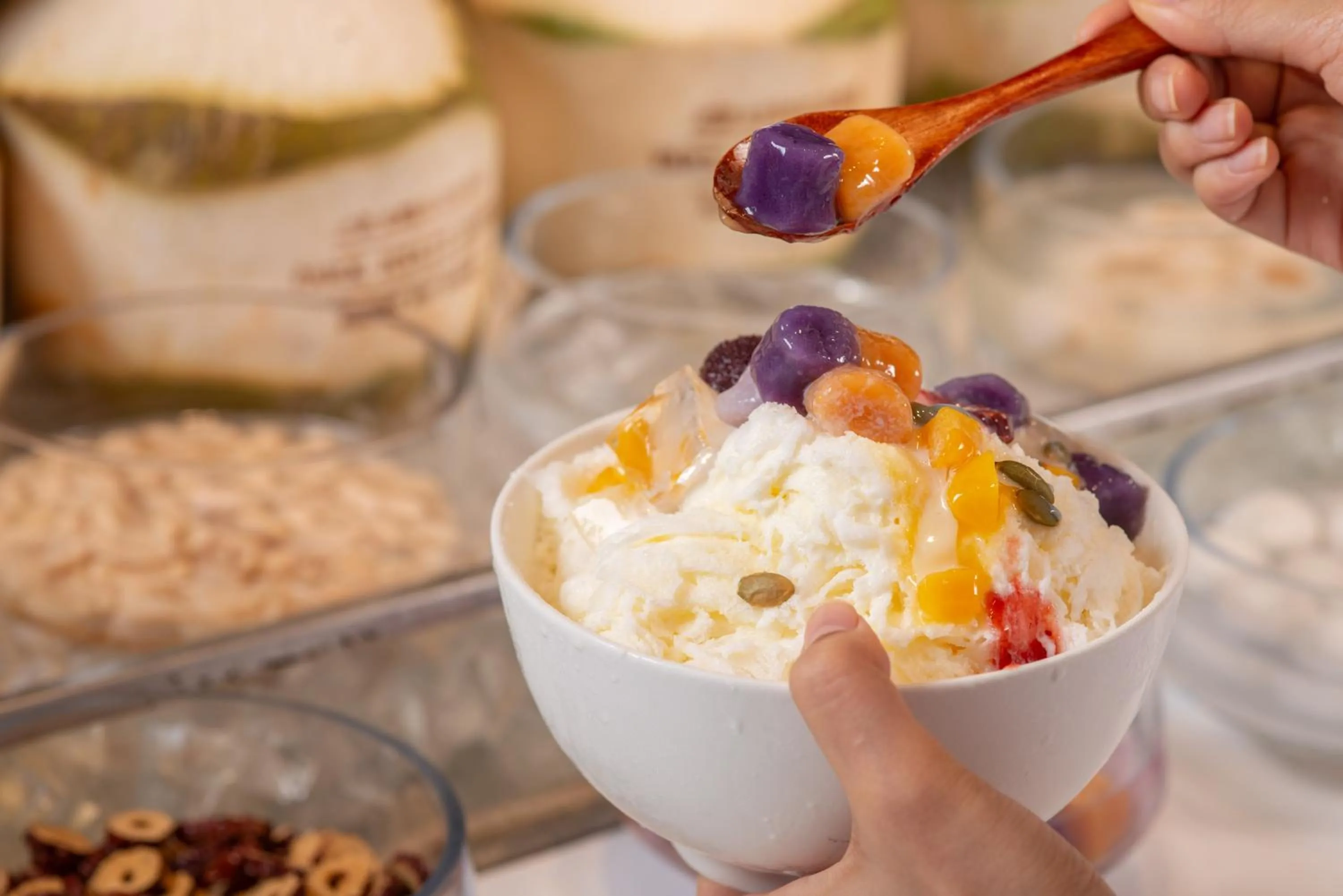 Dining area in Park Hyatt Sanya Sunny Bay Resort