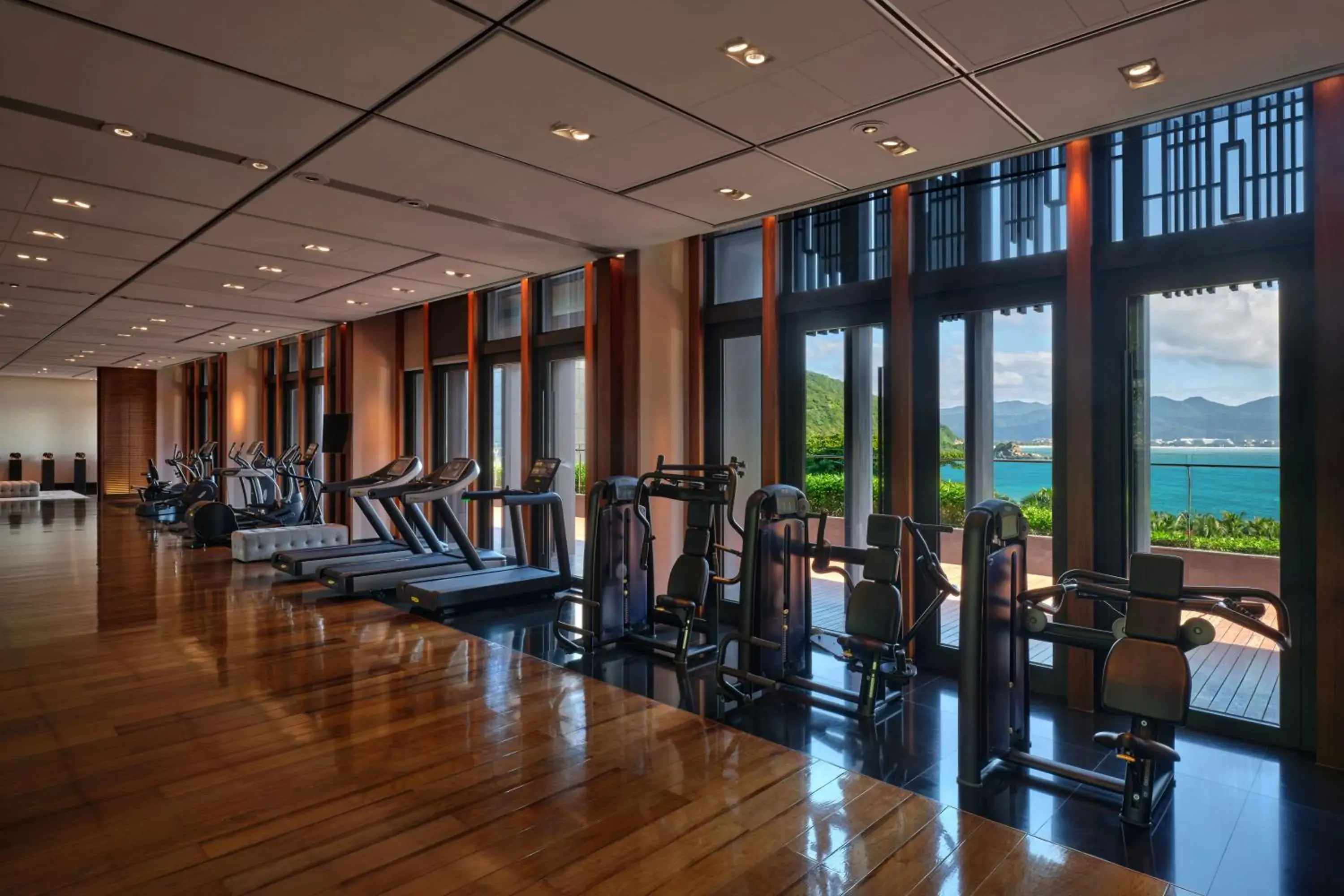 Fitness centre/facilities in Park Hyatt Sanya Sunny Bay Resort Fitness centre/facilities in Park Hyatt Sanya Sunny Bay Resort