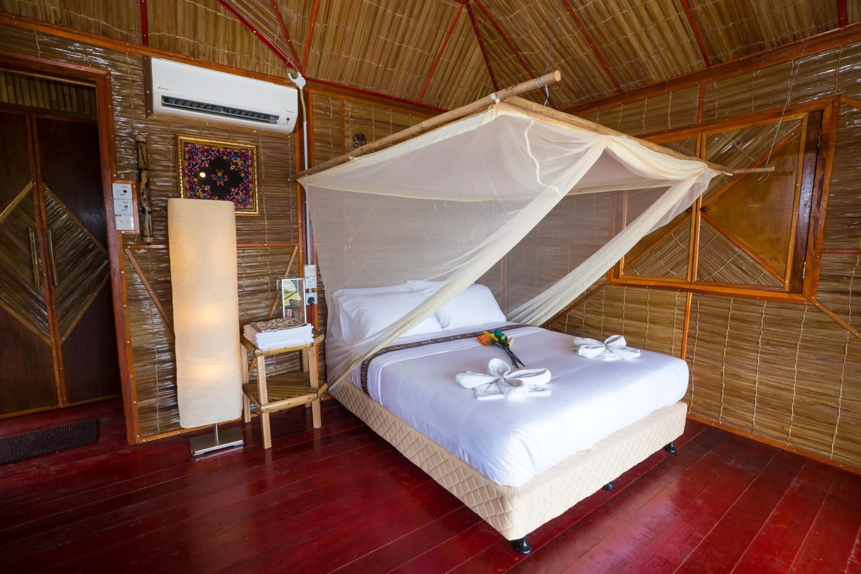 Bed in 9 huts on a hill