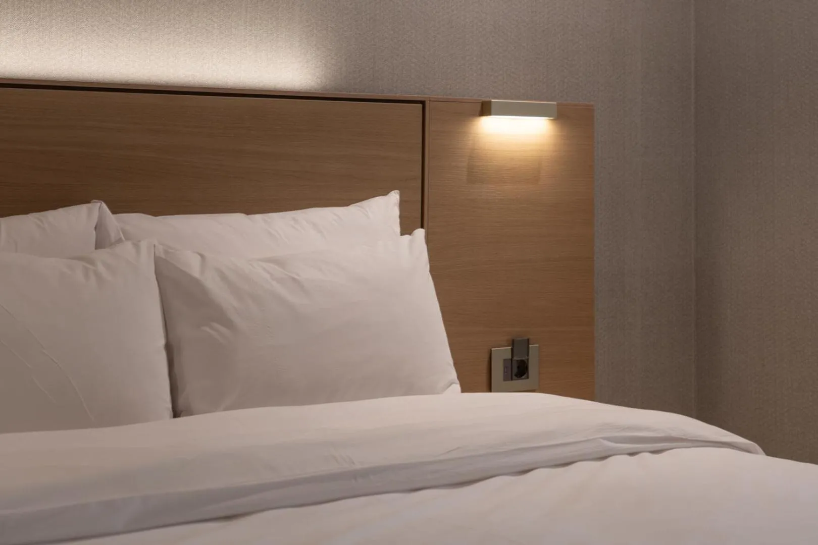 Bed in Hotel Suop