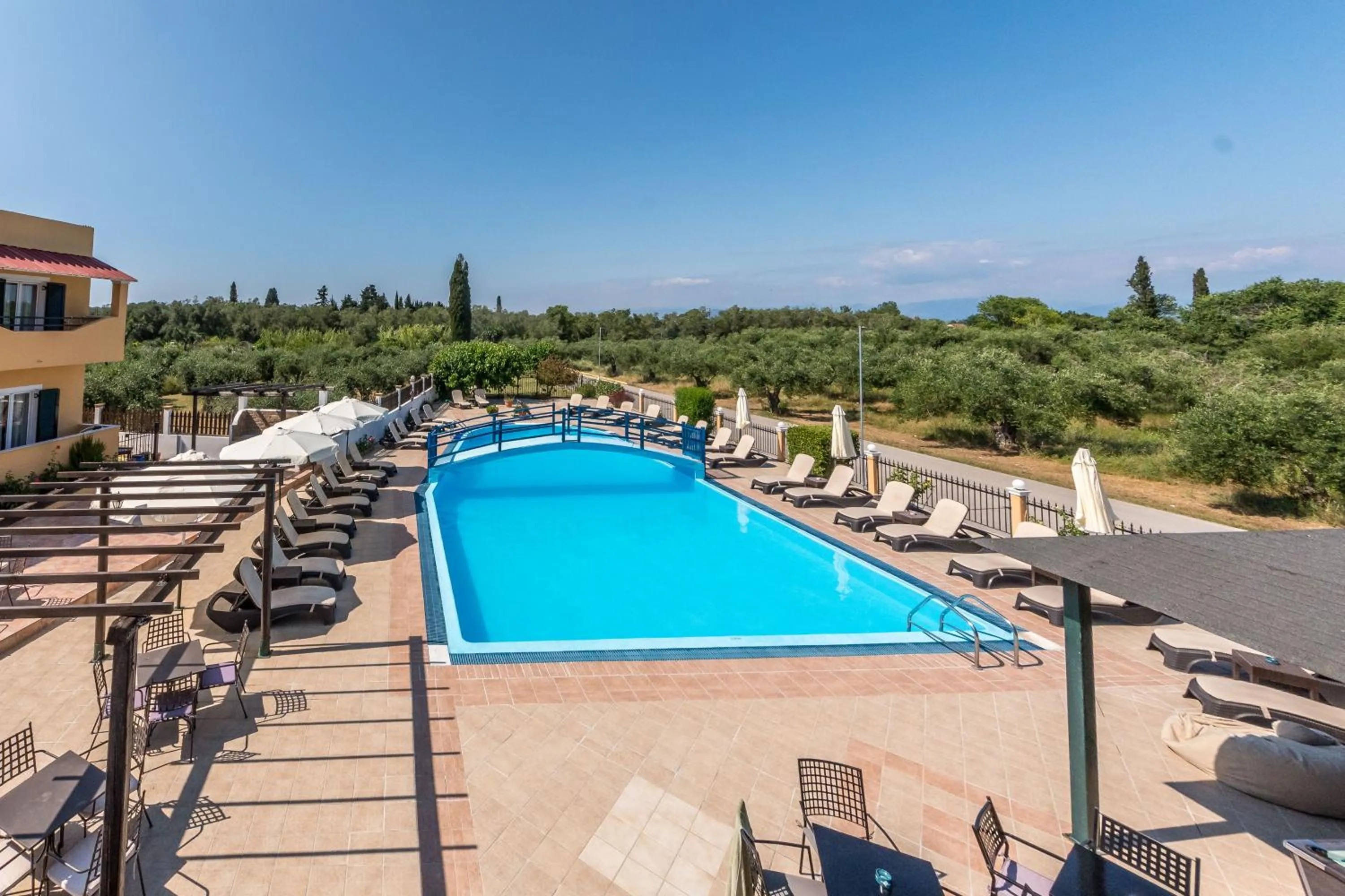 Balcony/Terrace in Nikos Villas