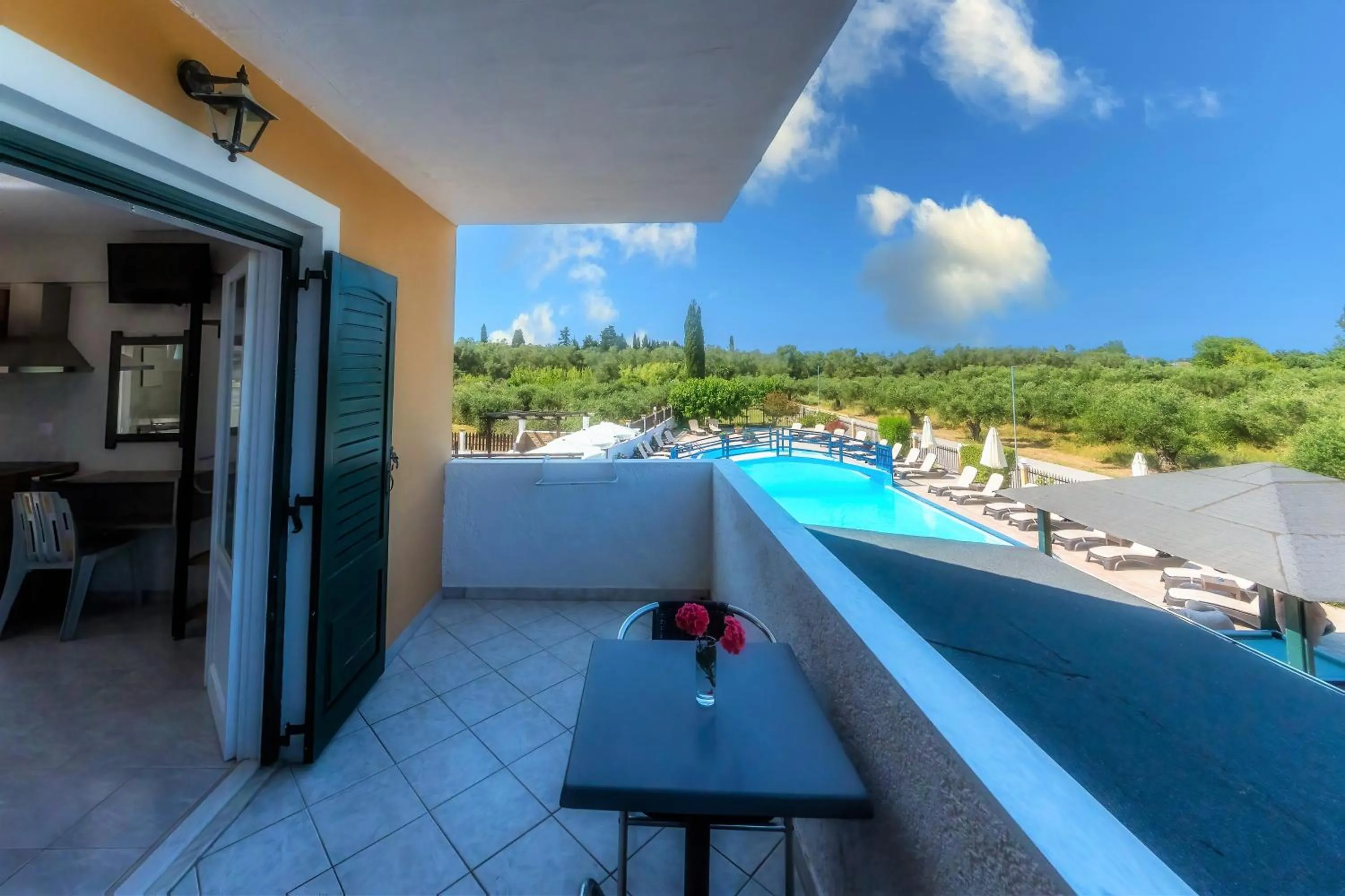 View (from property/room) in Nikos Villas