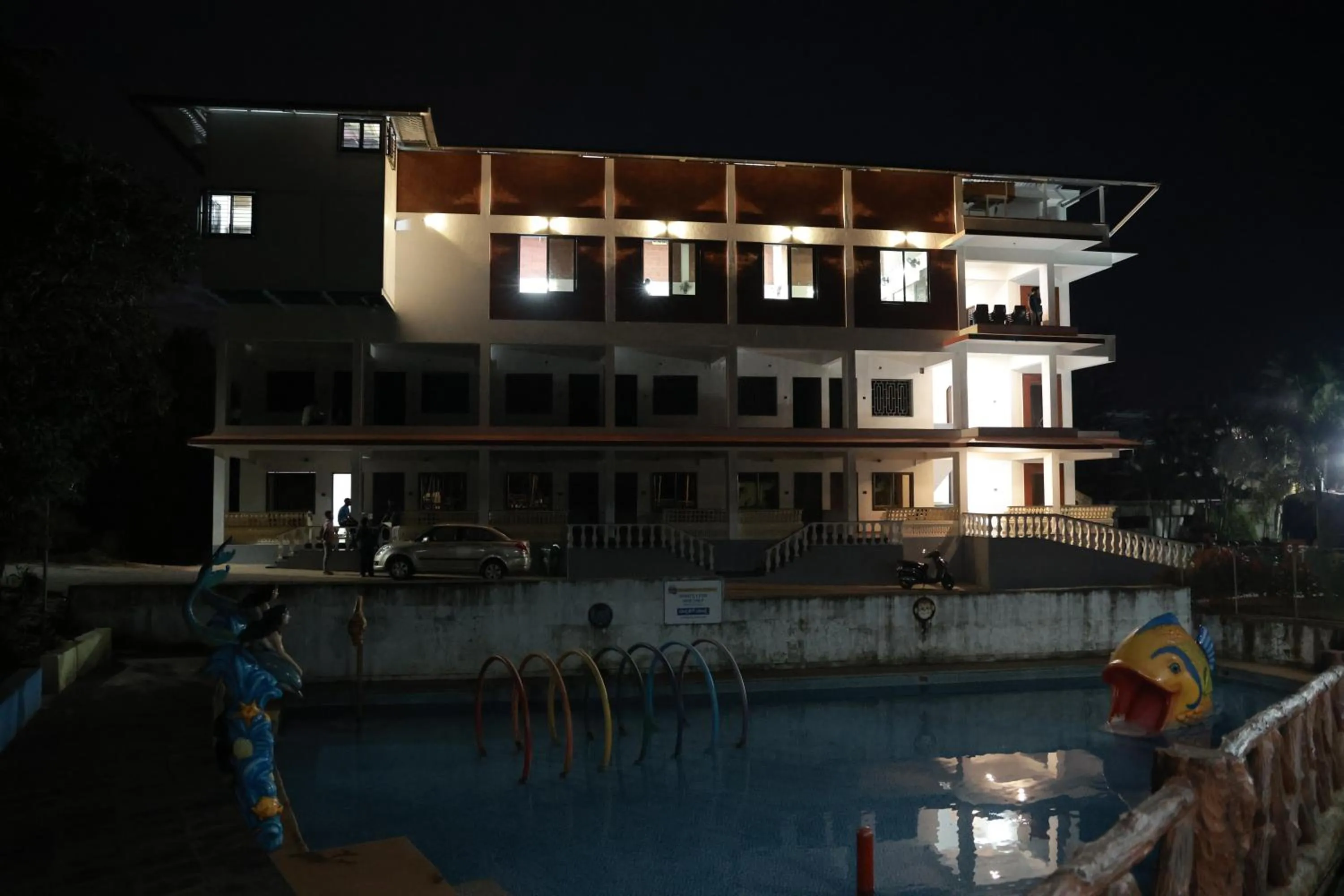 Property building in Manasa Water Park and Resort