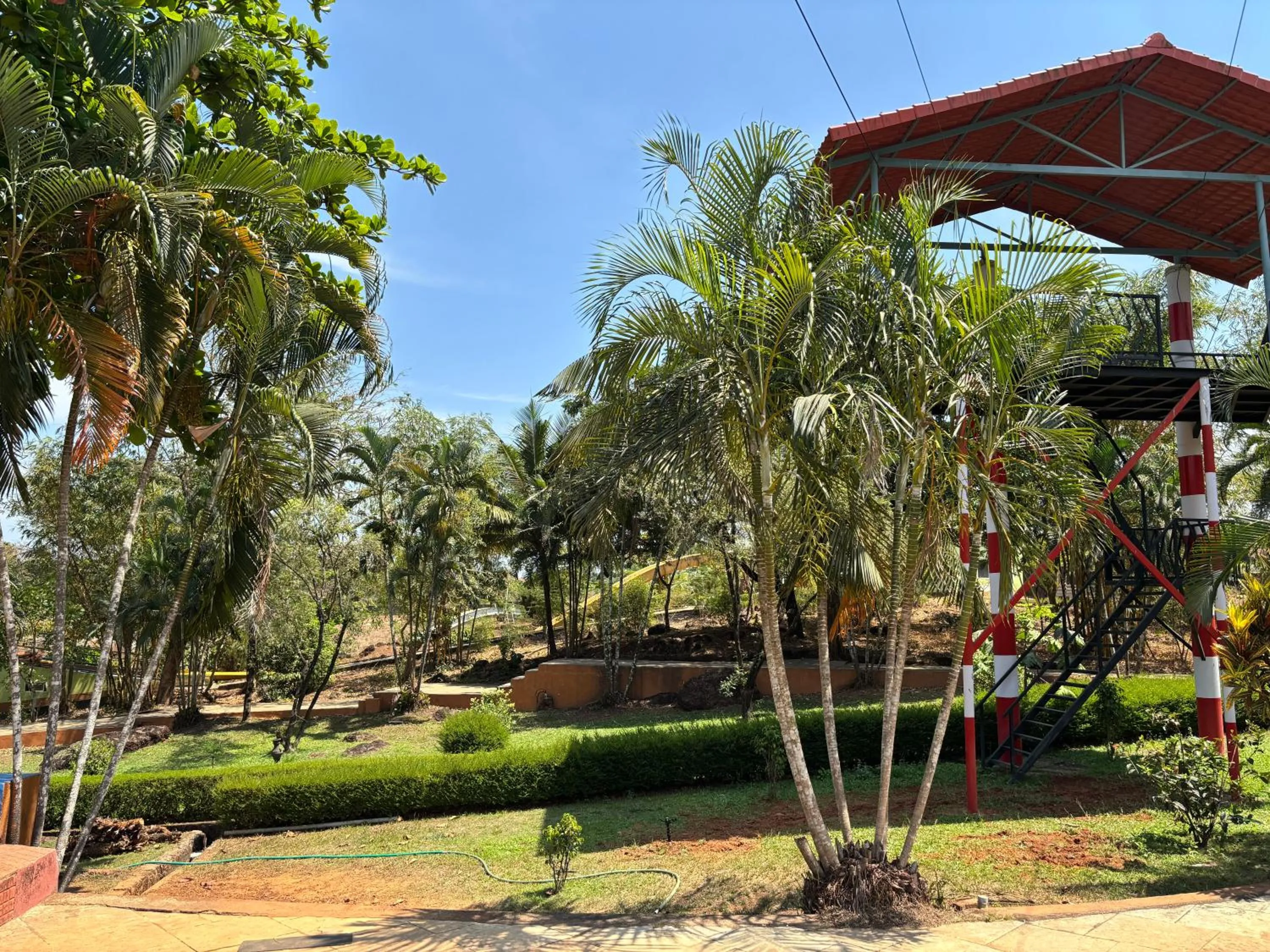 Garden in Manasa Water Park and Resort