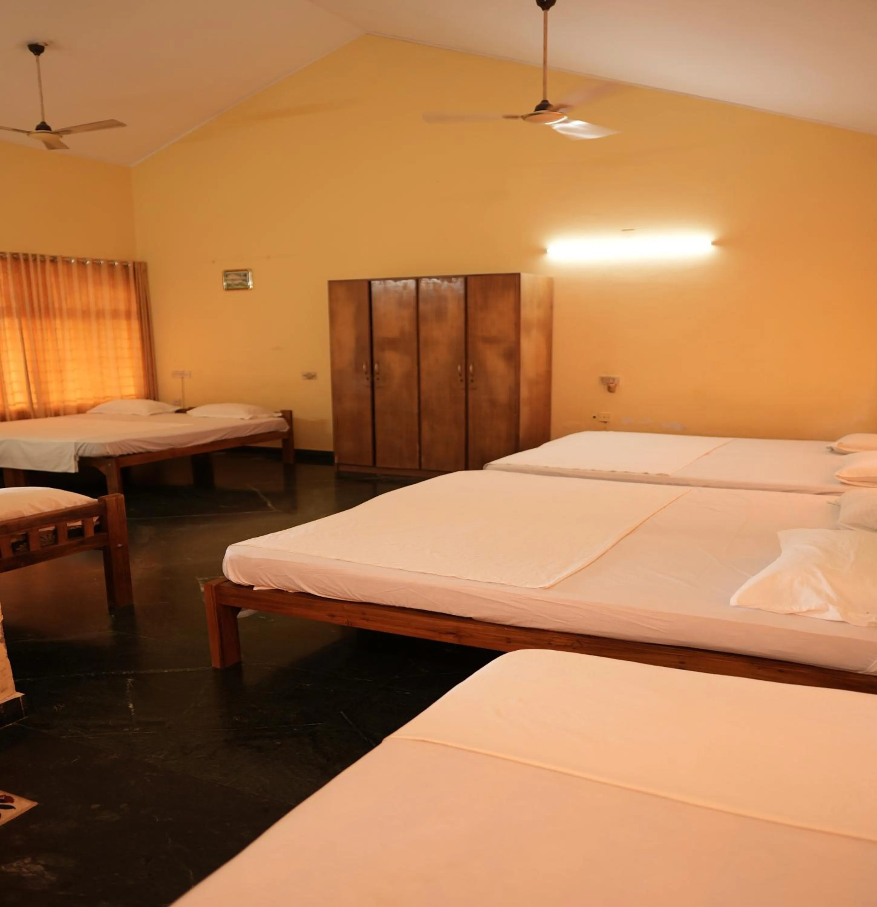 Bed in Manasa Water Park and Resort