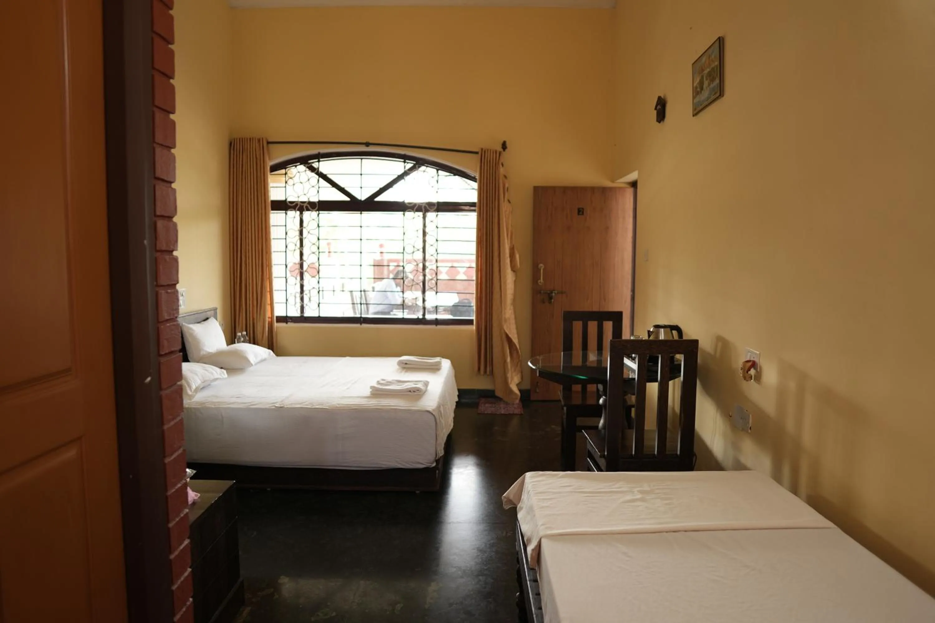 Bedroom, Bed in Manasa Water Park and Resort