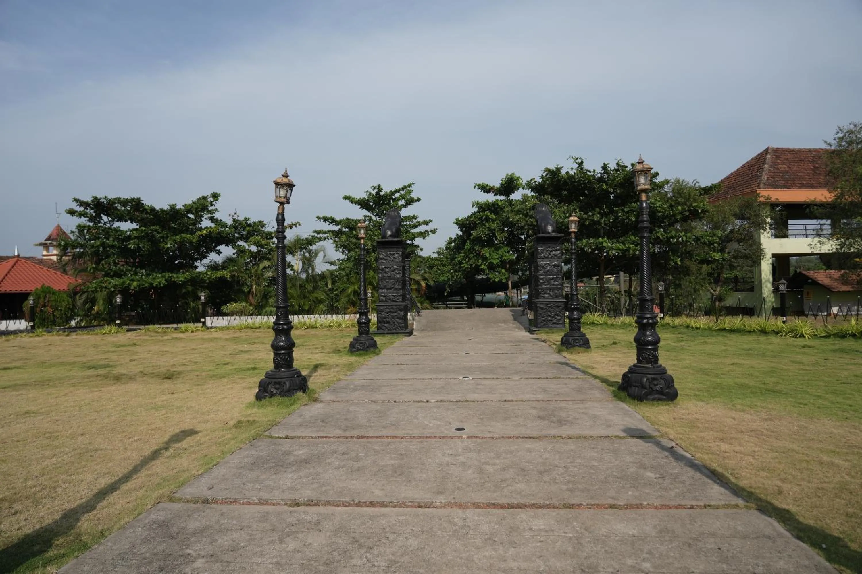 Garden in Manasa Water Park and Resort