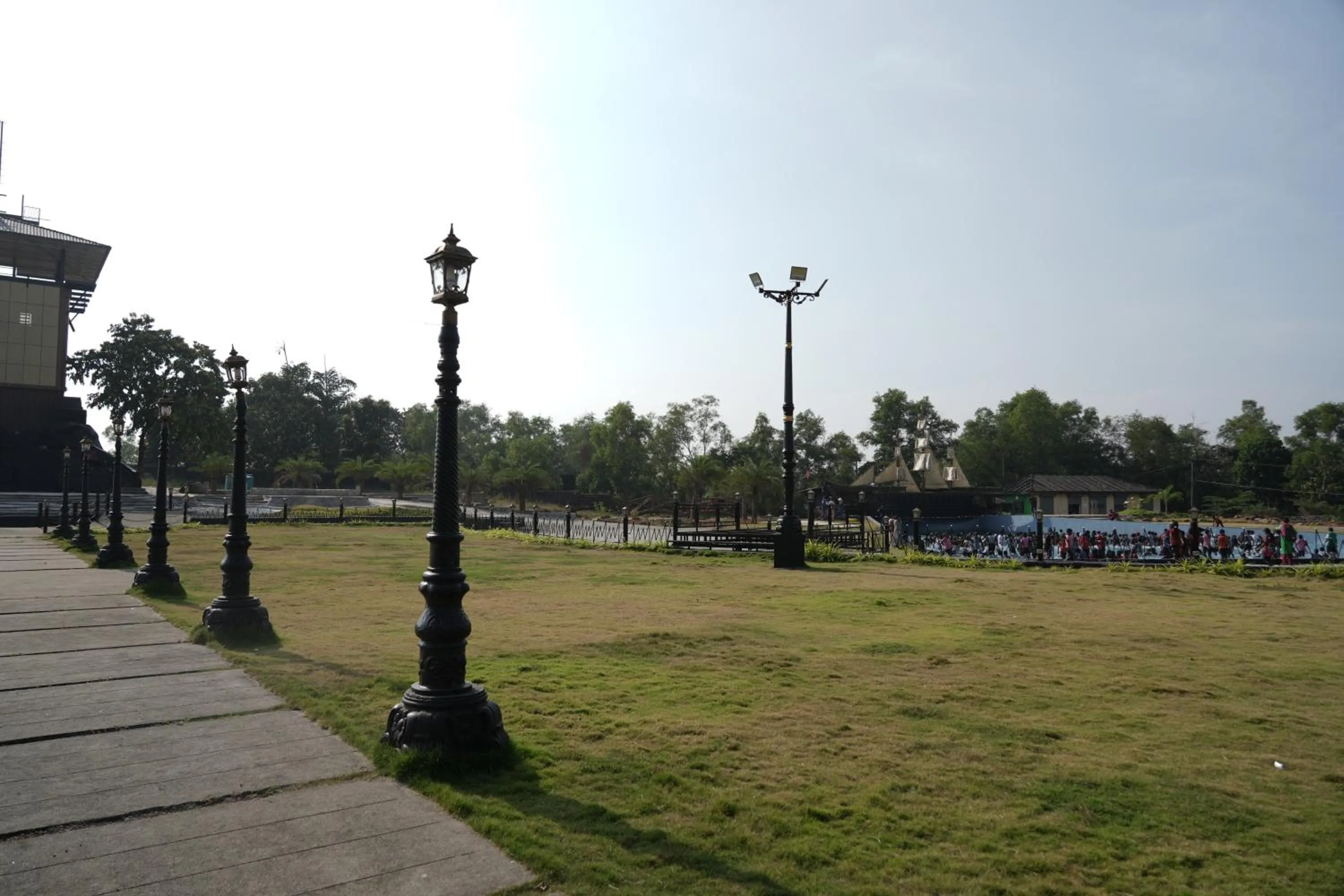 Garden in Manasa Water Park and Resort