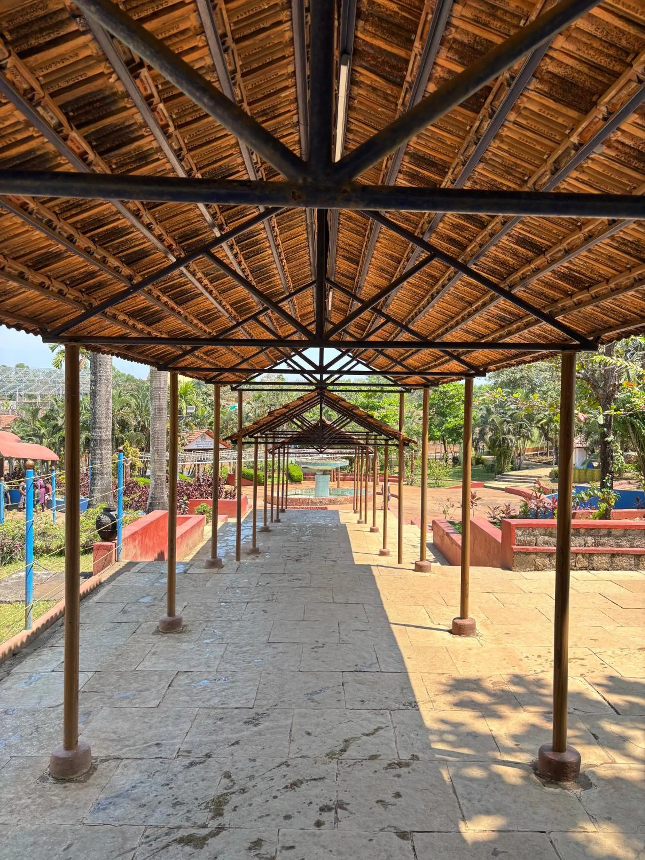 Garden in Manasa Water Park and Resort