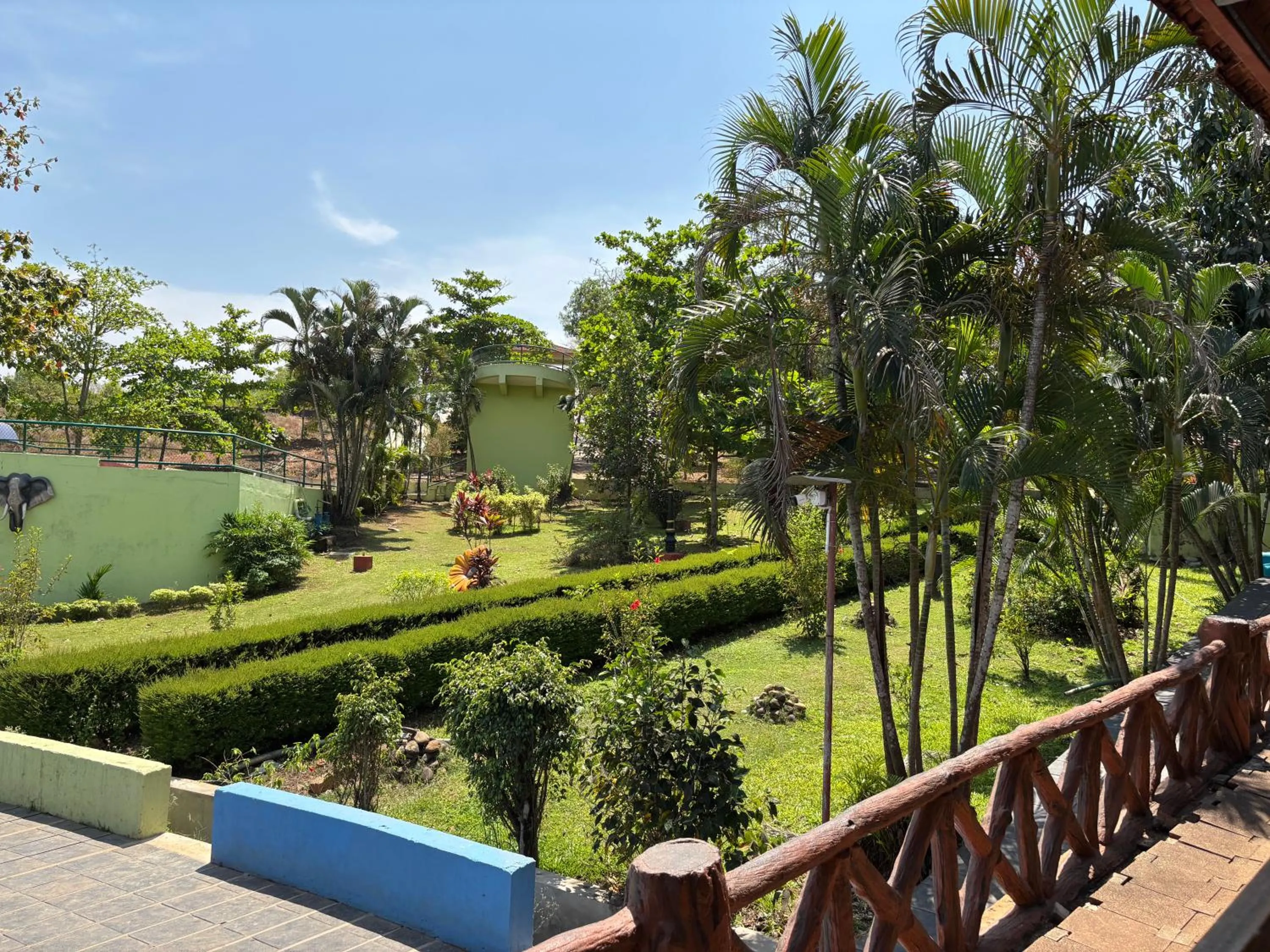 Garden in Manasa Water Park and Resort