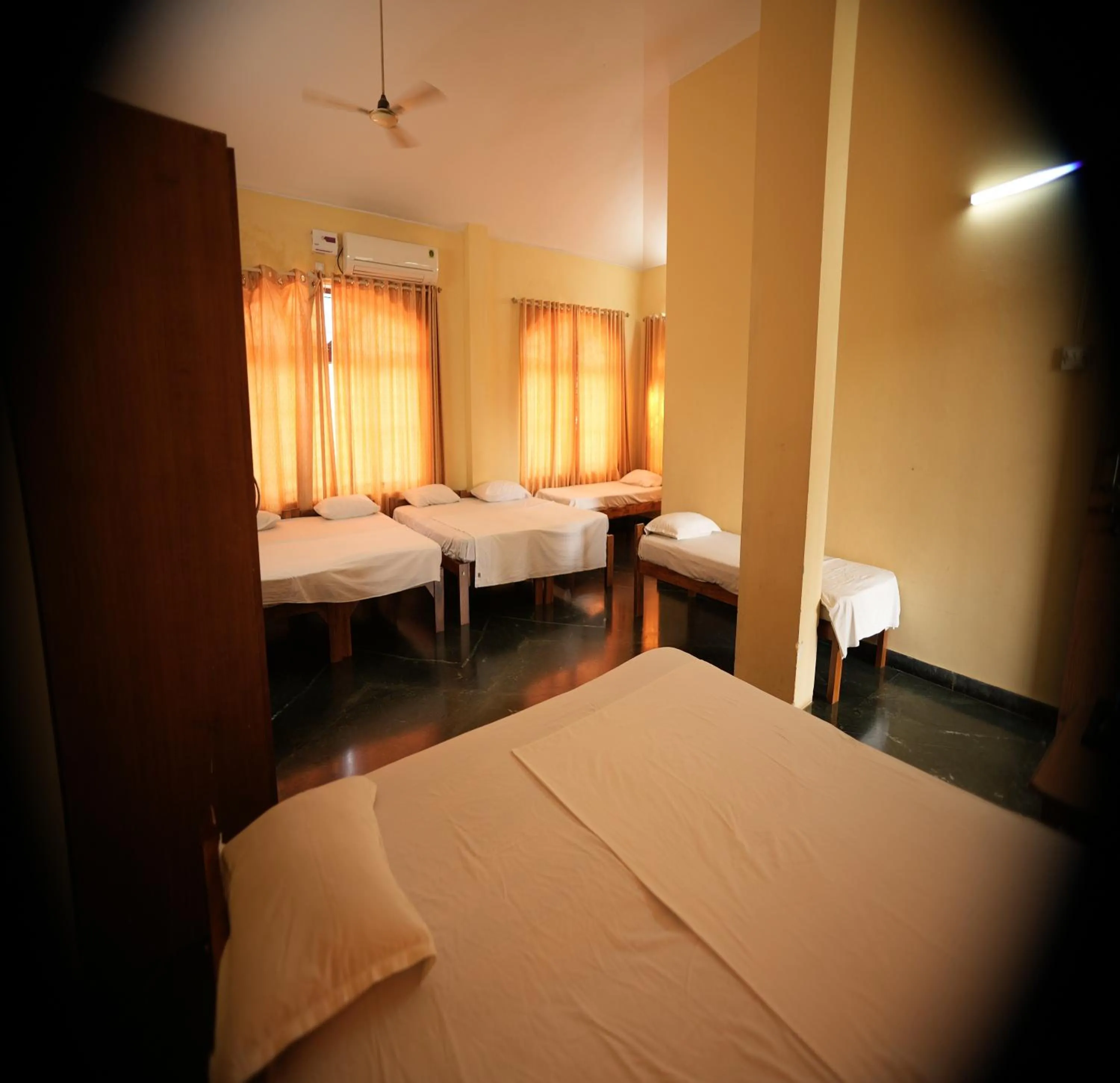 Bed in Manasa Water Park and Resort