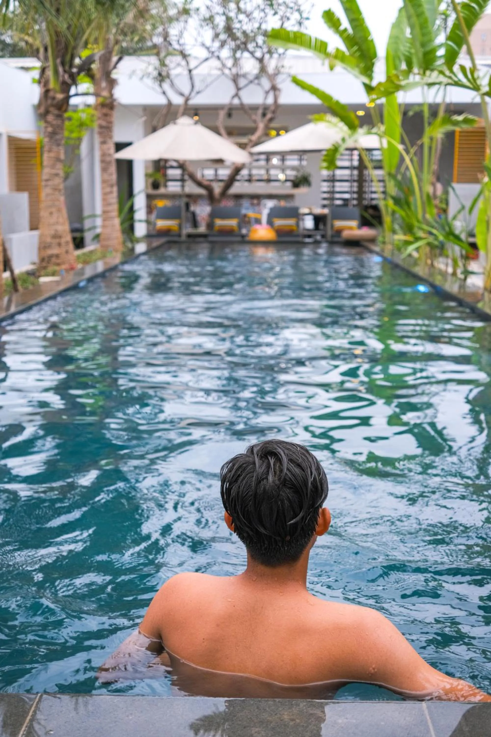 Swimming pool in veHaa BOUTIQUE HOTEL