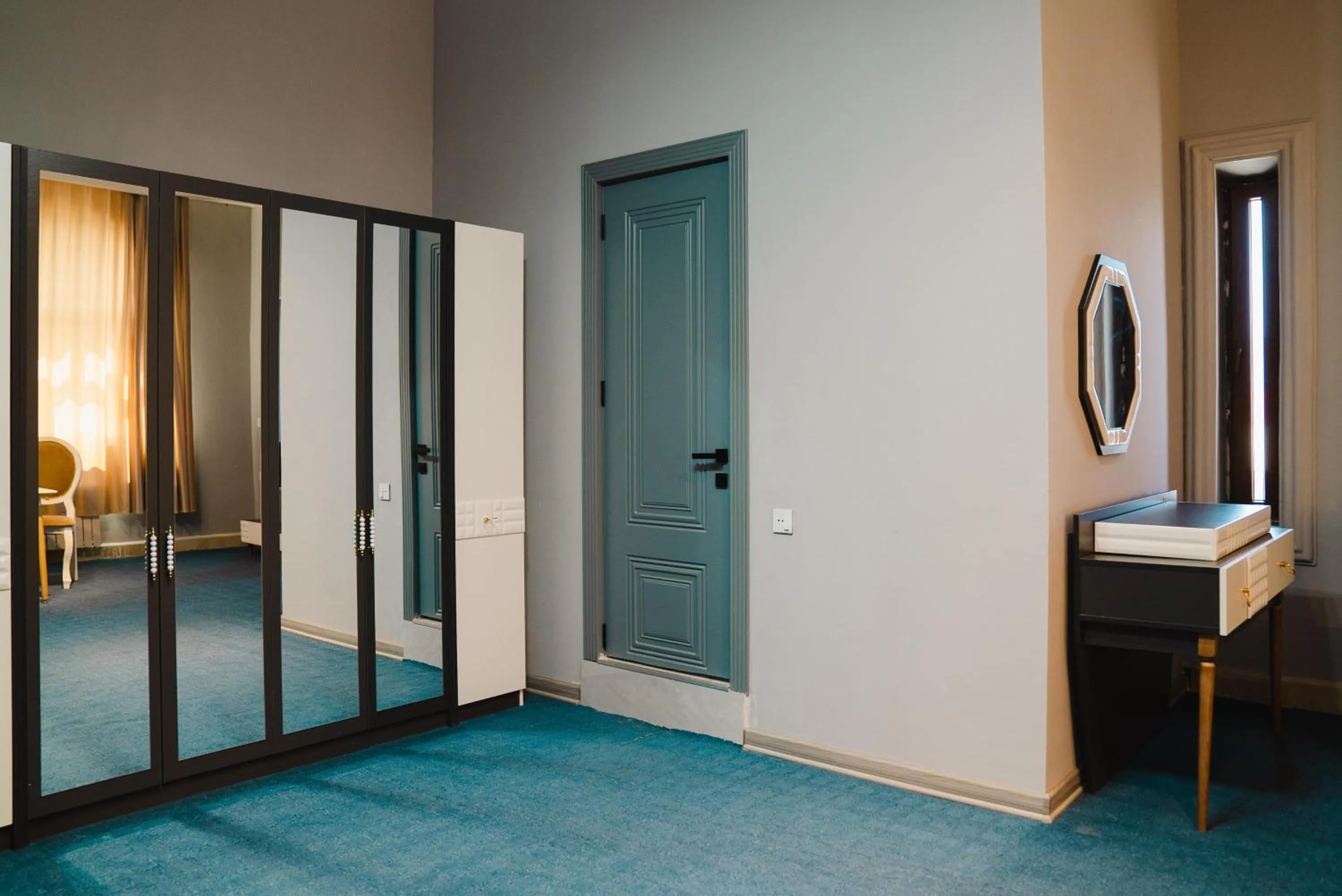 Bed in Olive Garden Baku Hotel