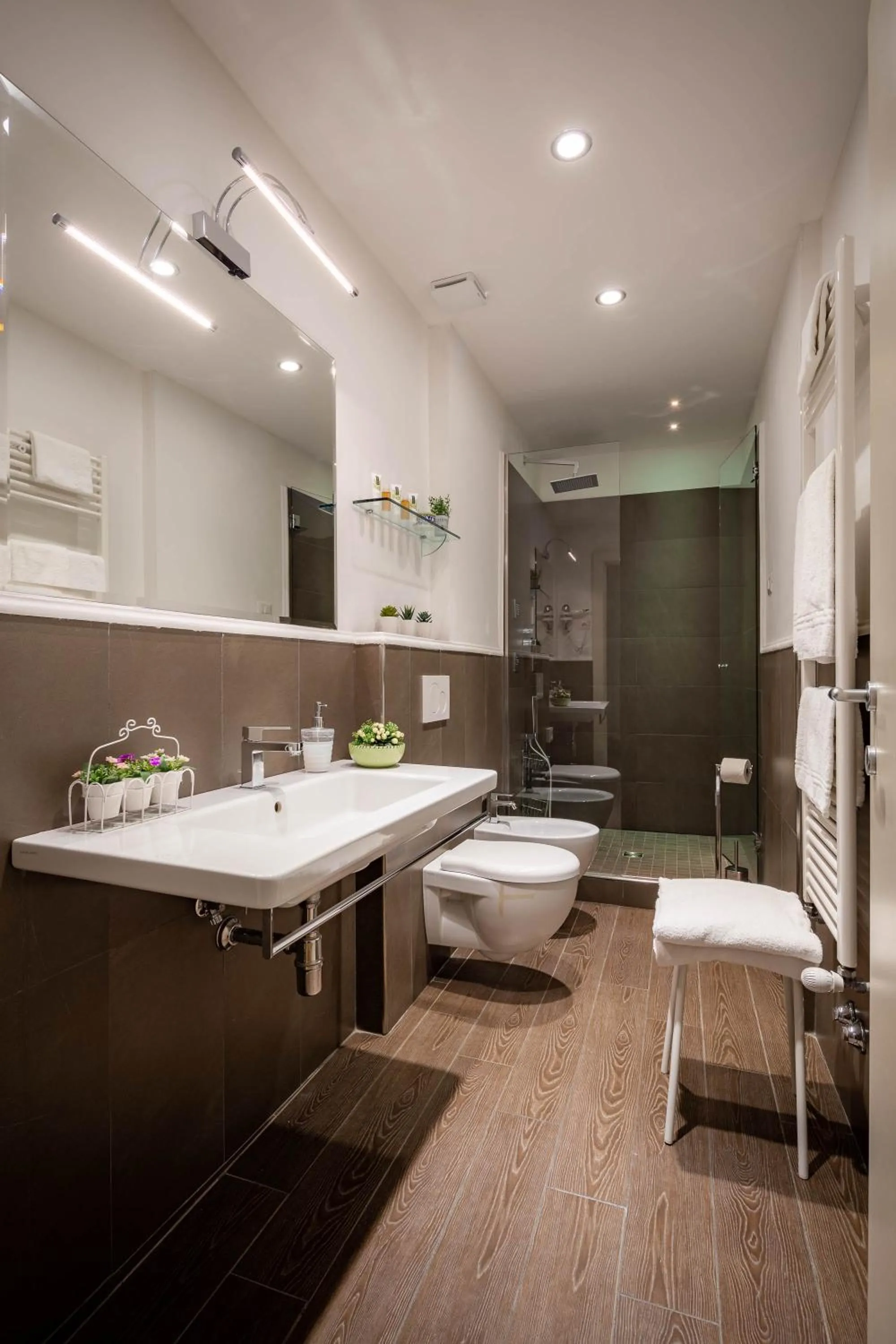 Bathroom in Boutique Hotel del Corso