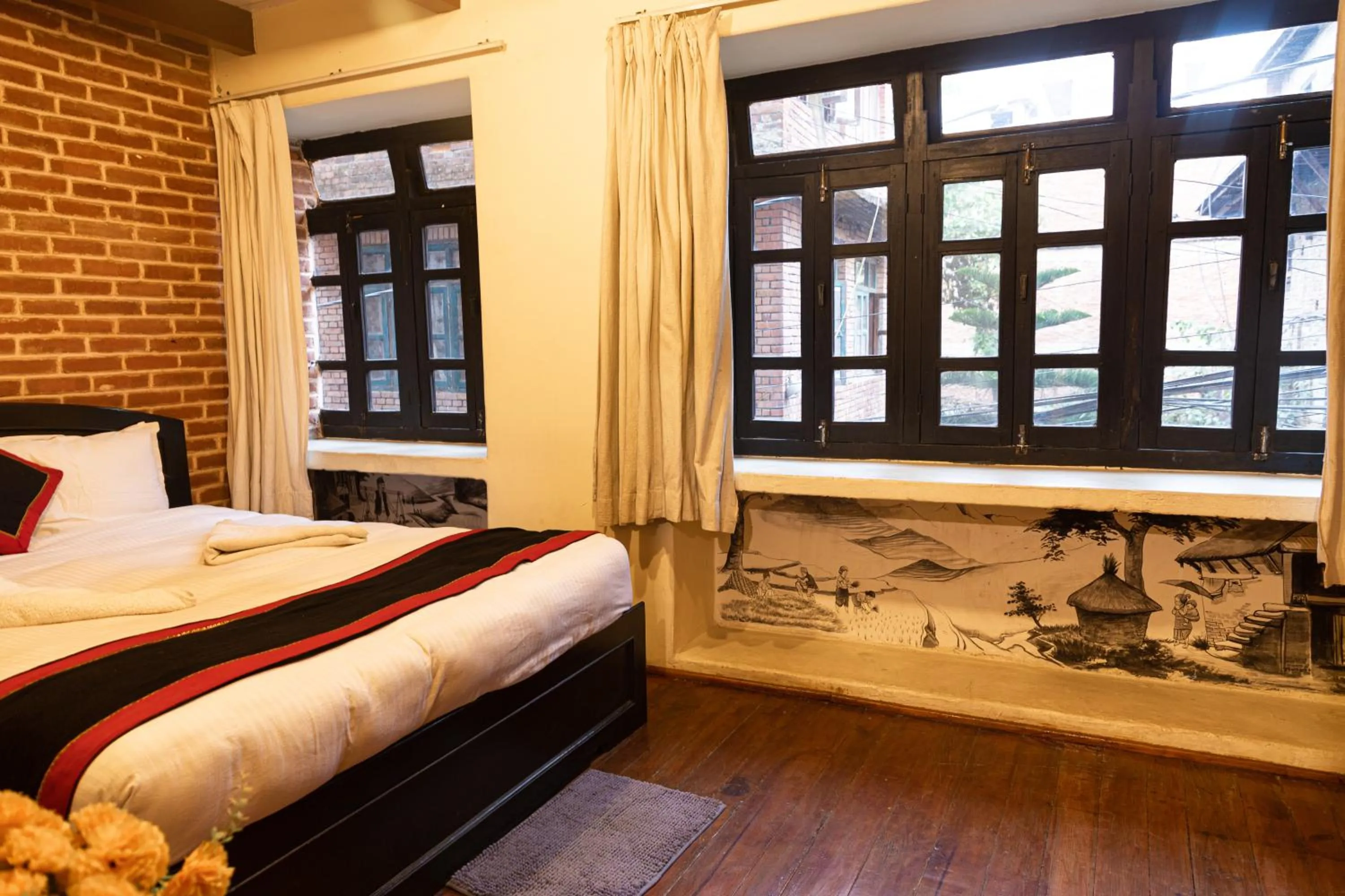 Bed in Tulaja Boutique Hotel