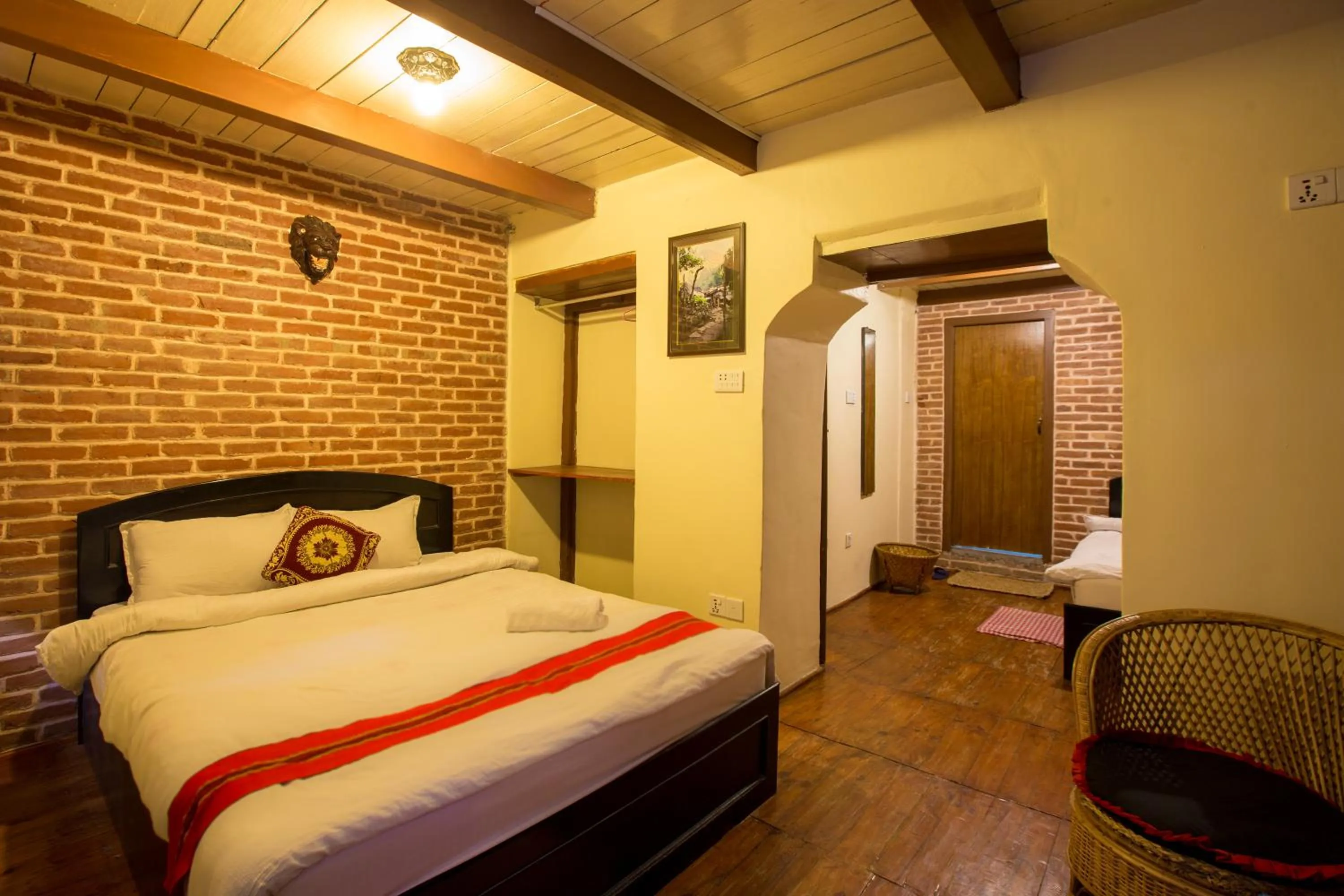 Bed in Tulaja Boutique Hotel