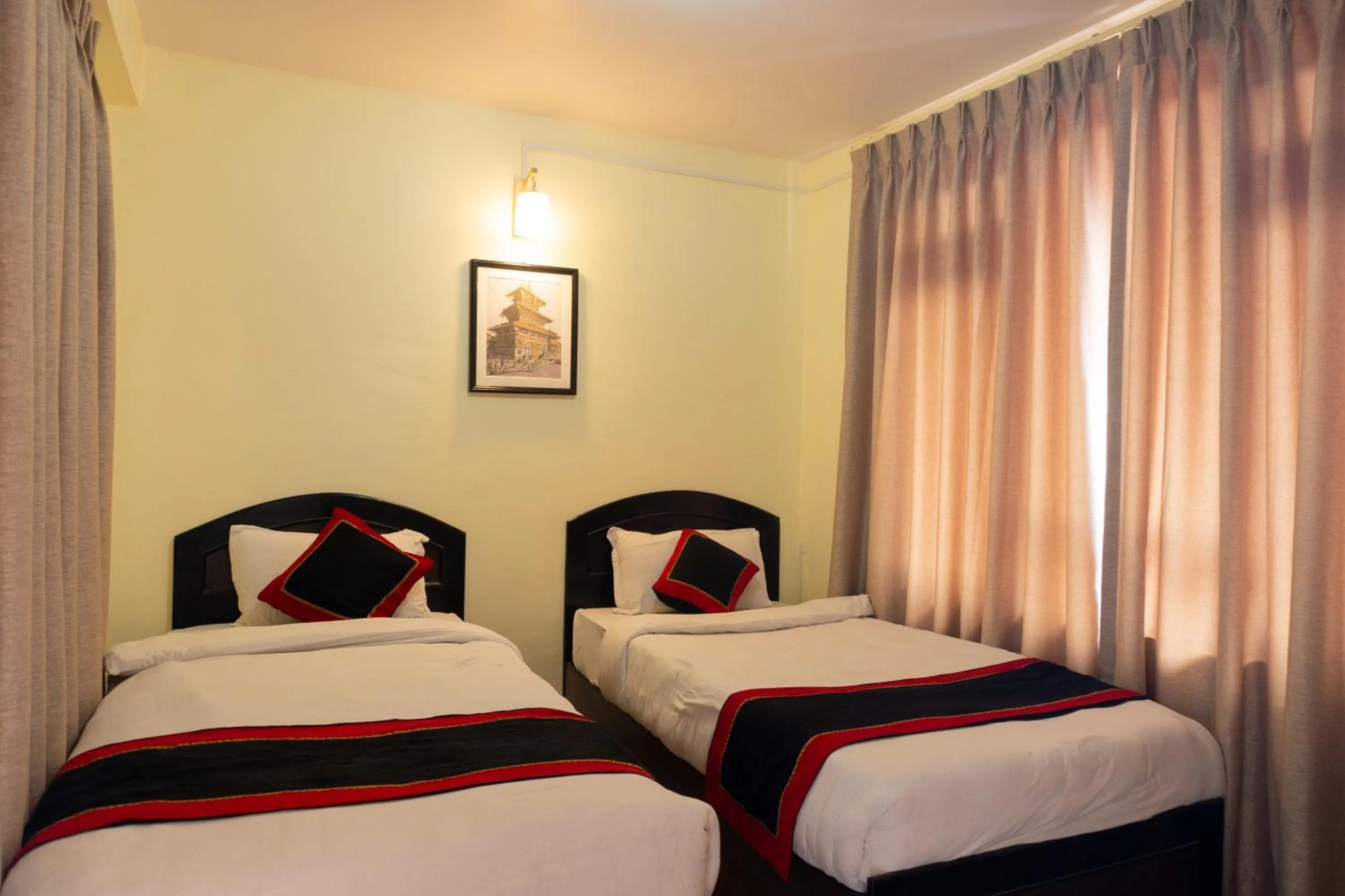 Bed in Tulaja Boutique Hotel