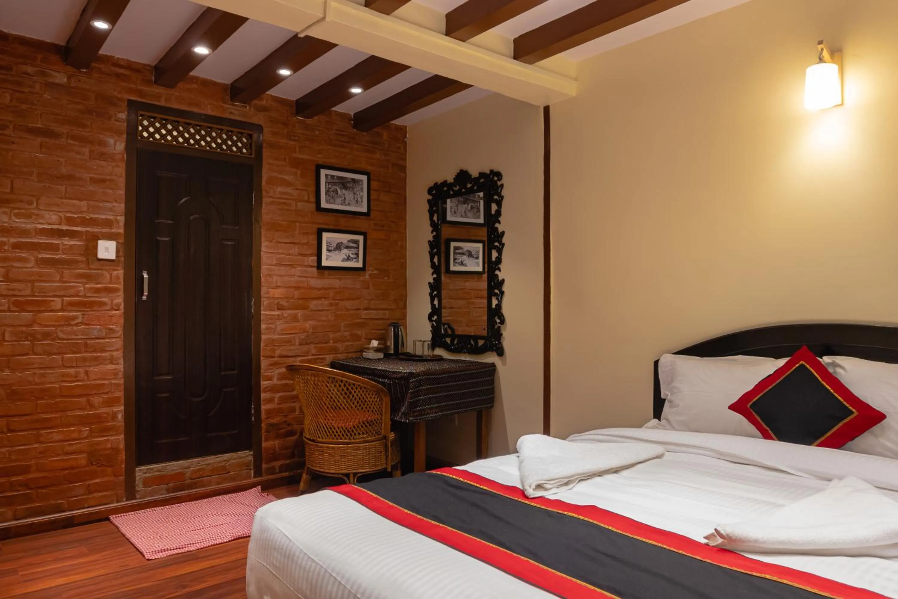 Bed in Tulaja Boutique Hotel