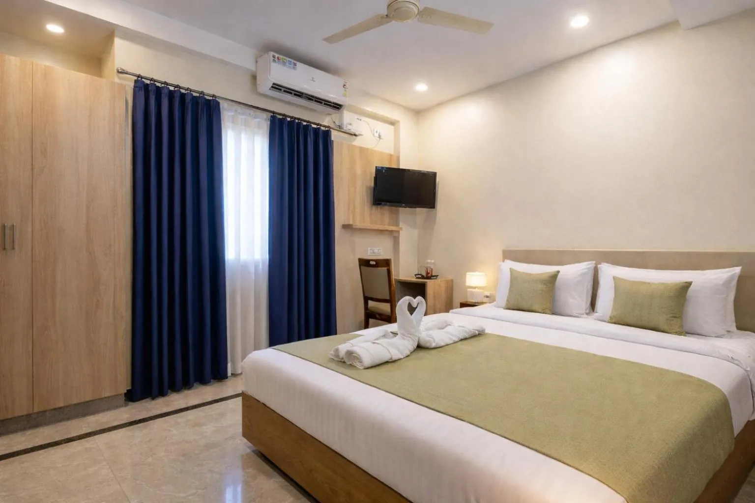 Bed in Hotel Chalet, Madiwala