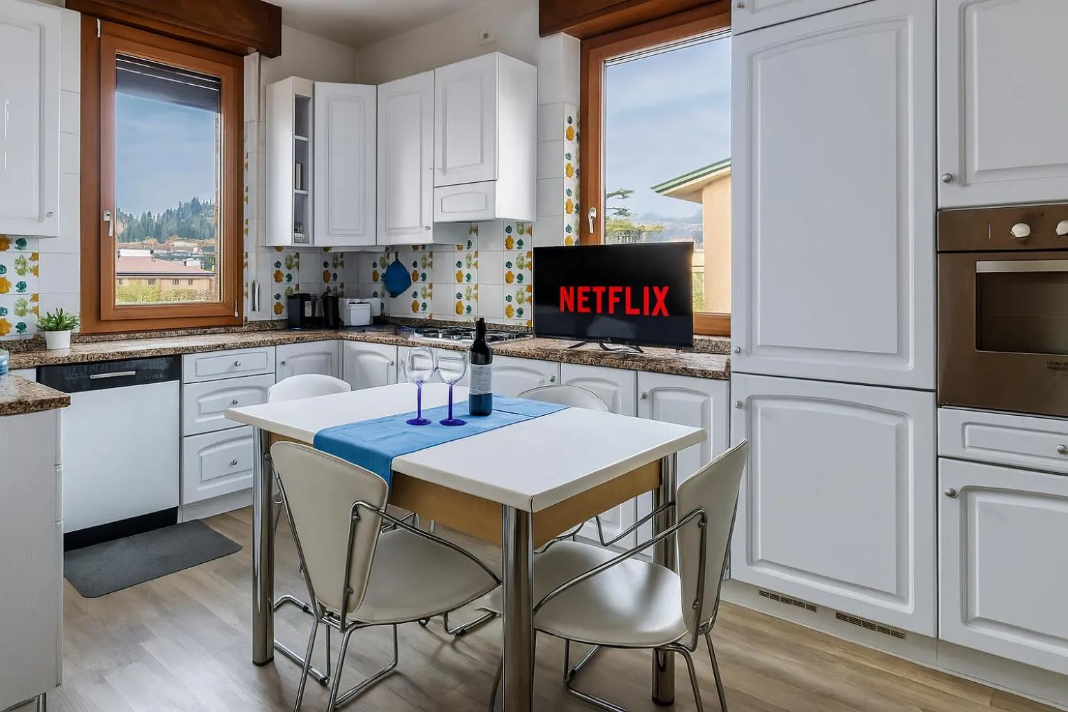 Kitchen or kitchenette in Le Dimore Centro - Strategico per Verona