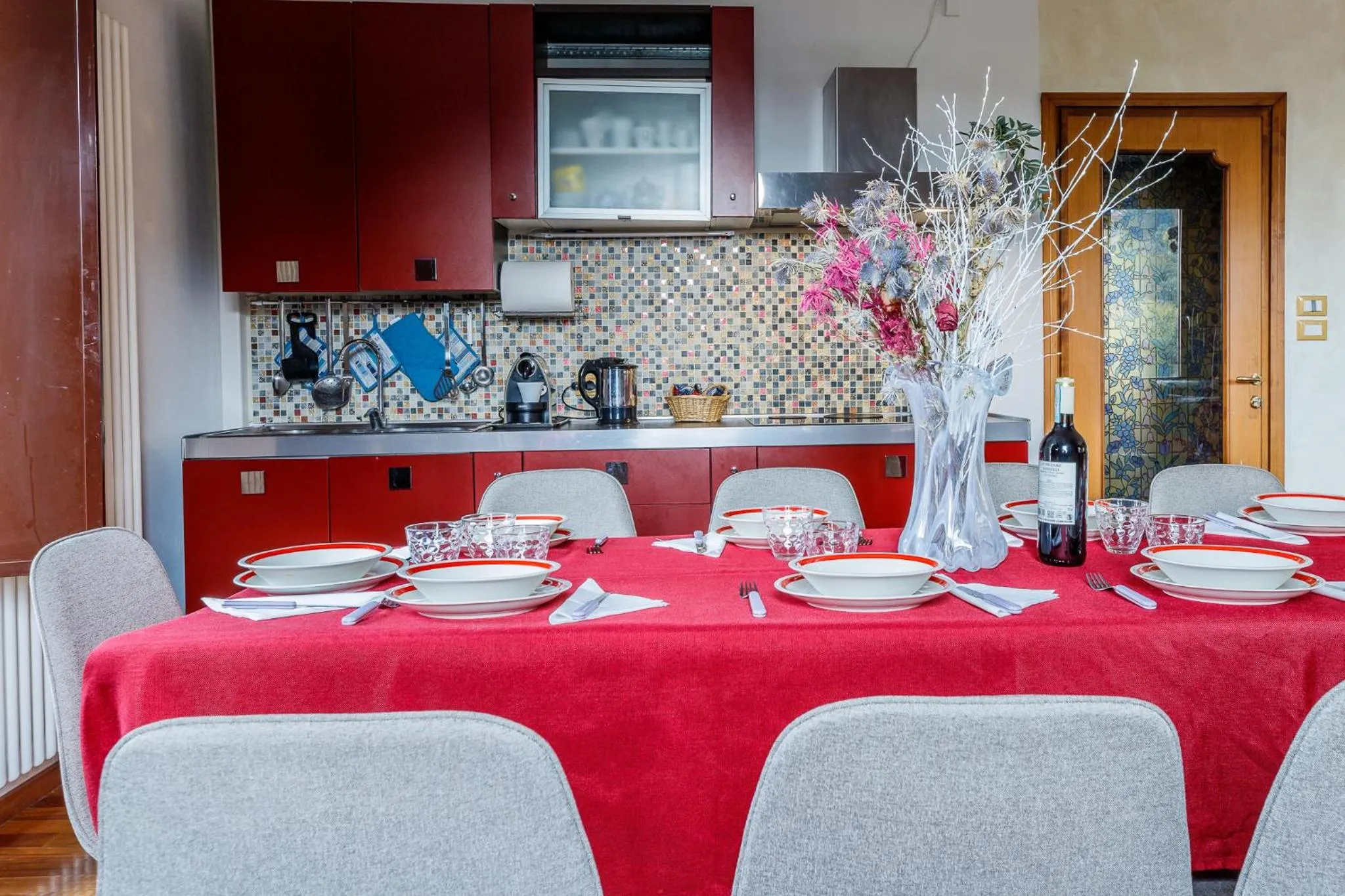 Kitchen or kitchenette in Le Dimore Centro - Strategico per Verona