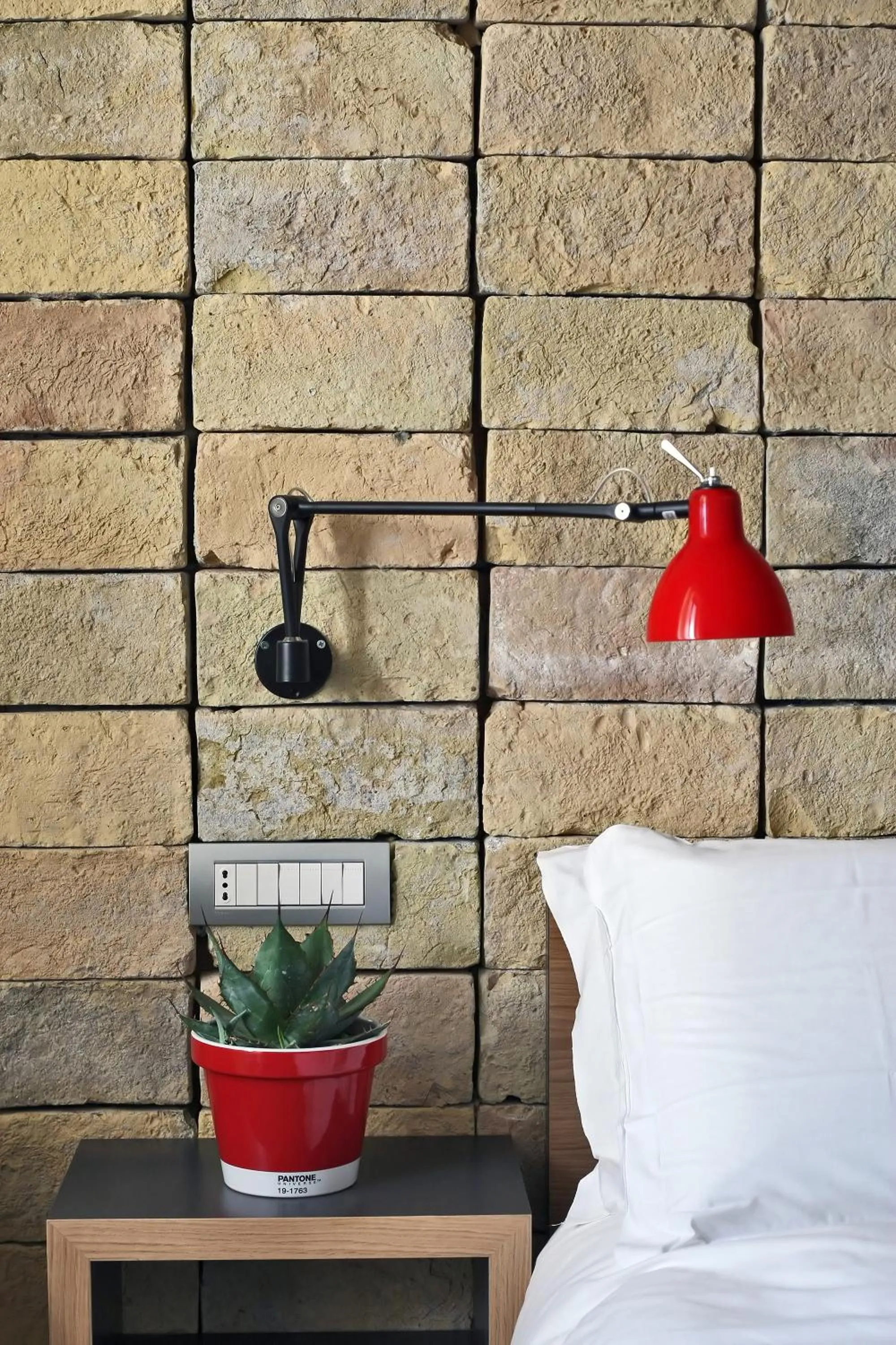 Decorative detail, Bed in Atypical Rooms