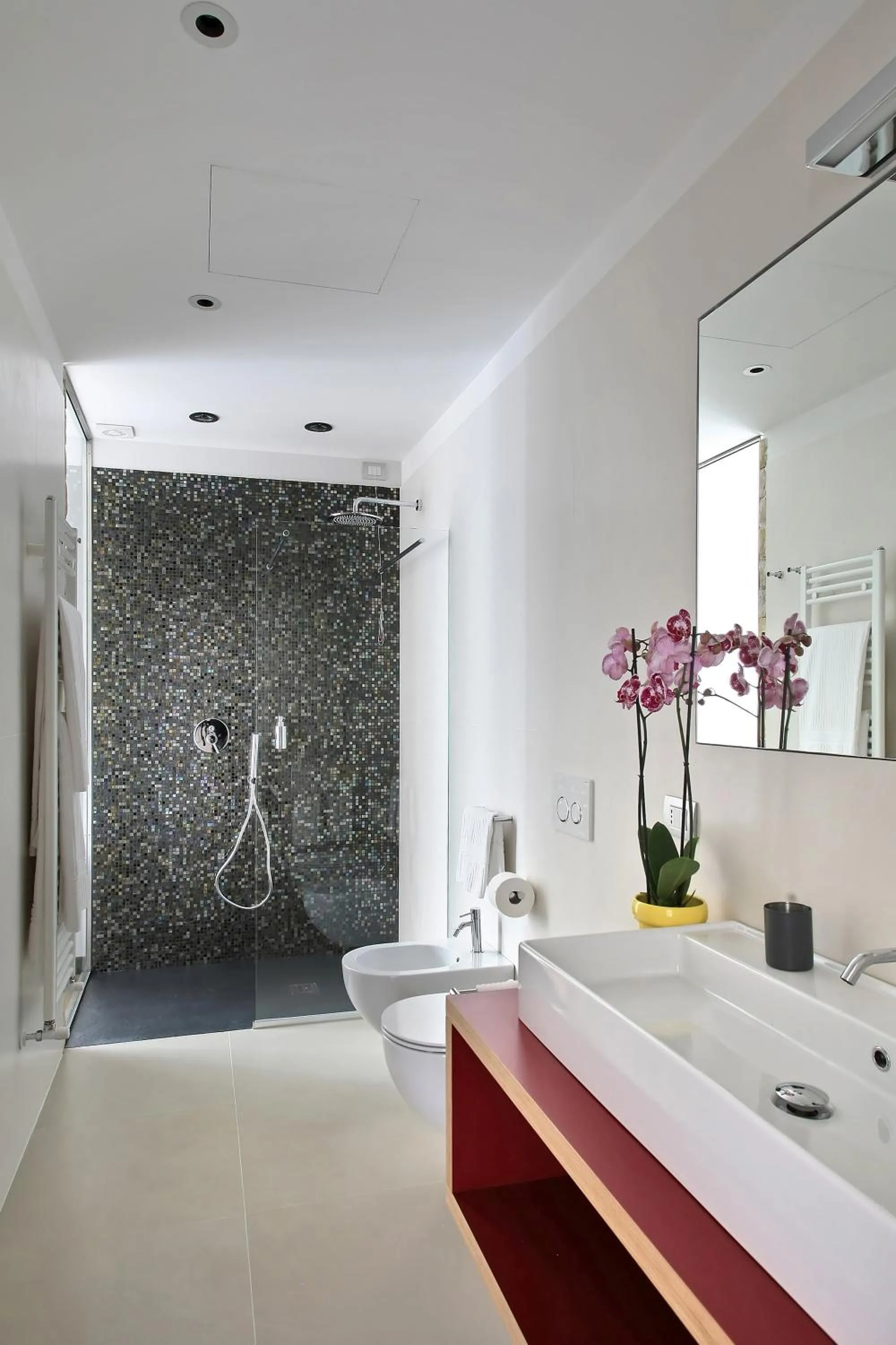 Shower in Atypical Rooms