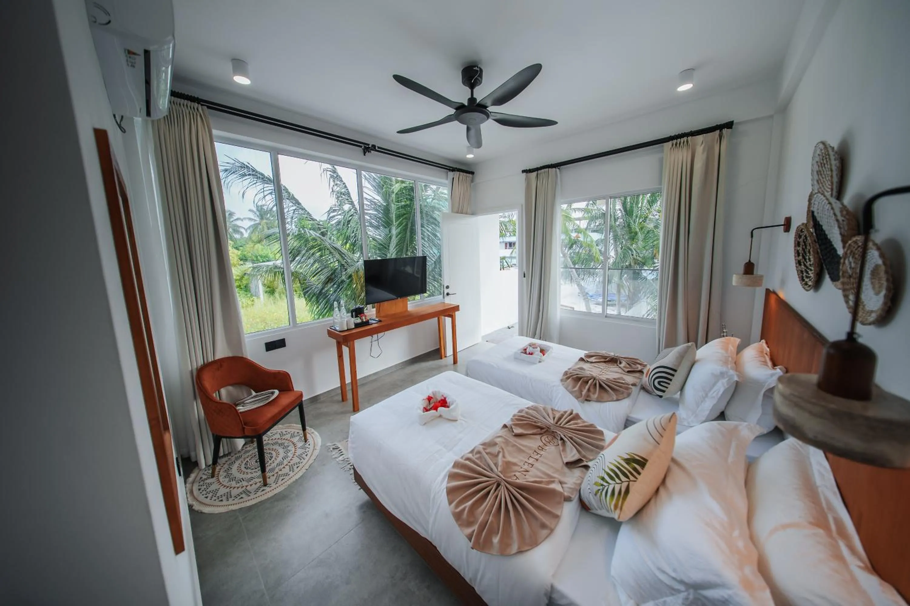 Bed in Belena Maldives