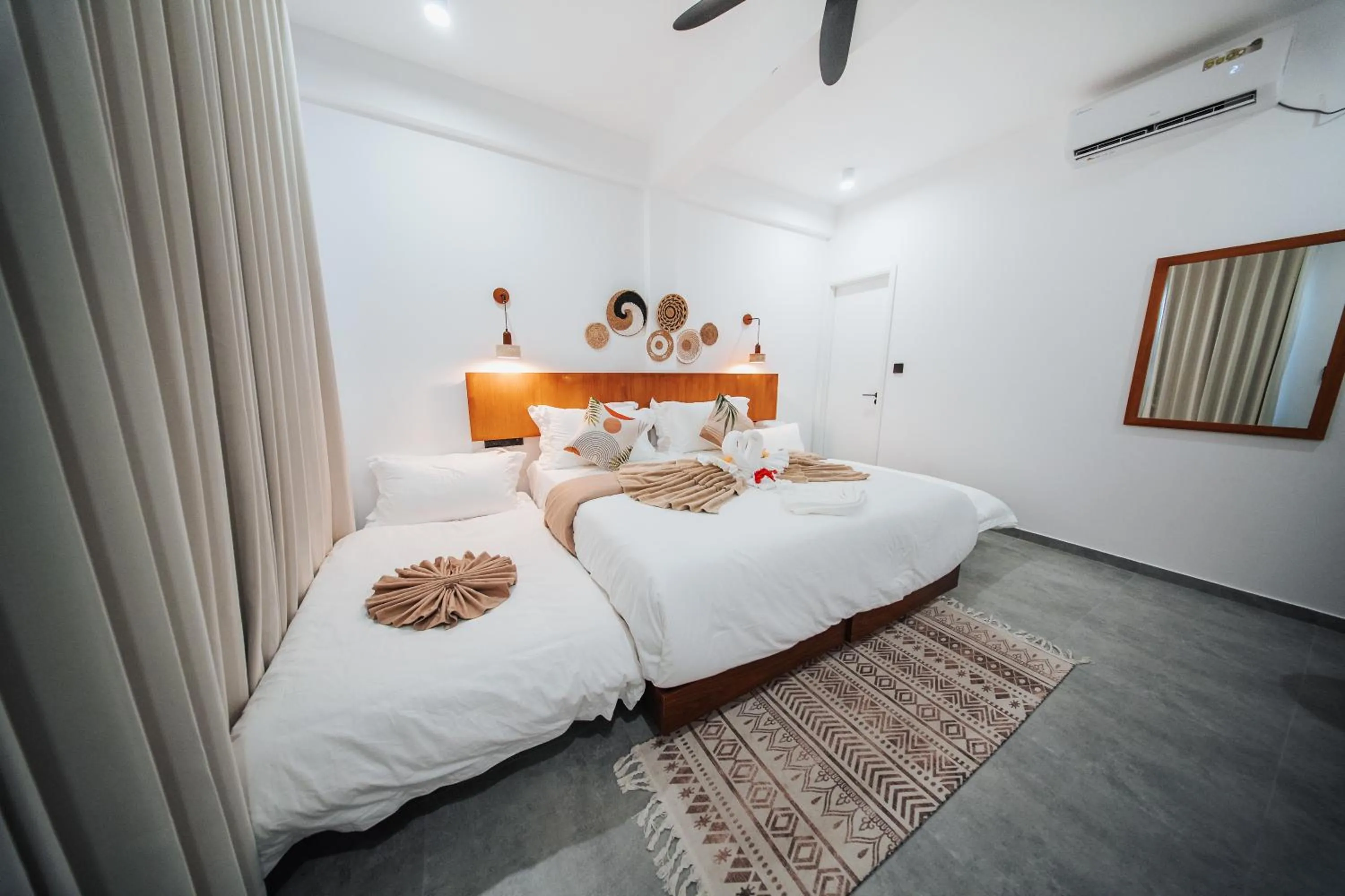 Bed in Belena Maldives