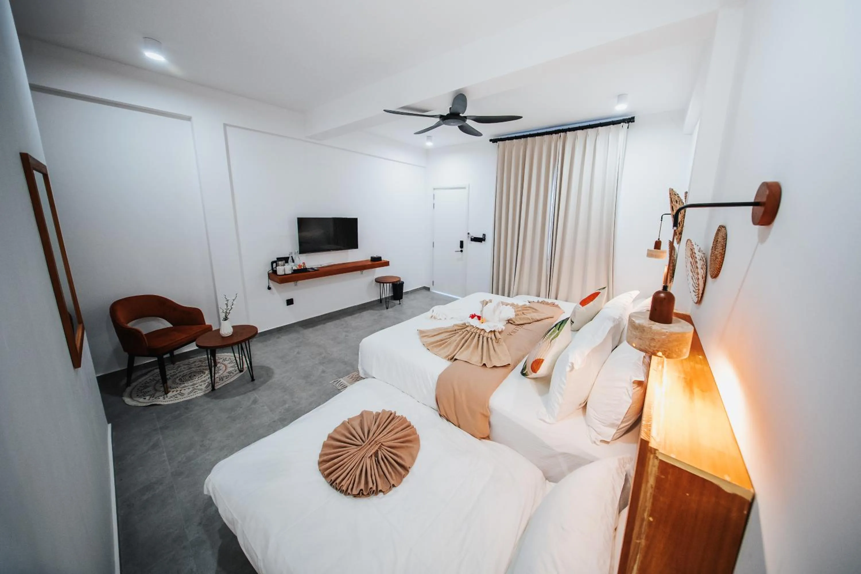 Bed in Belena Maldives