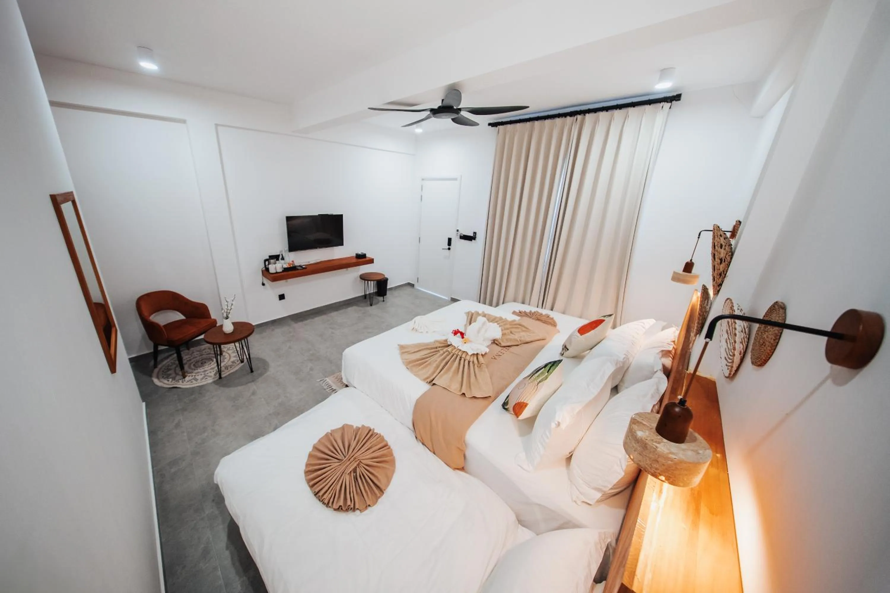 Bed in Belena Maldives