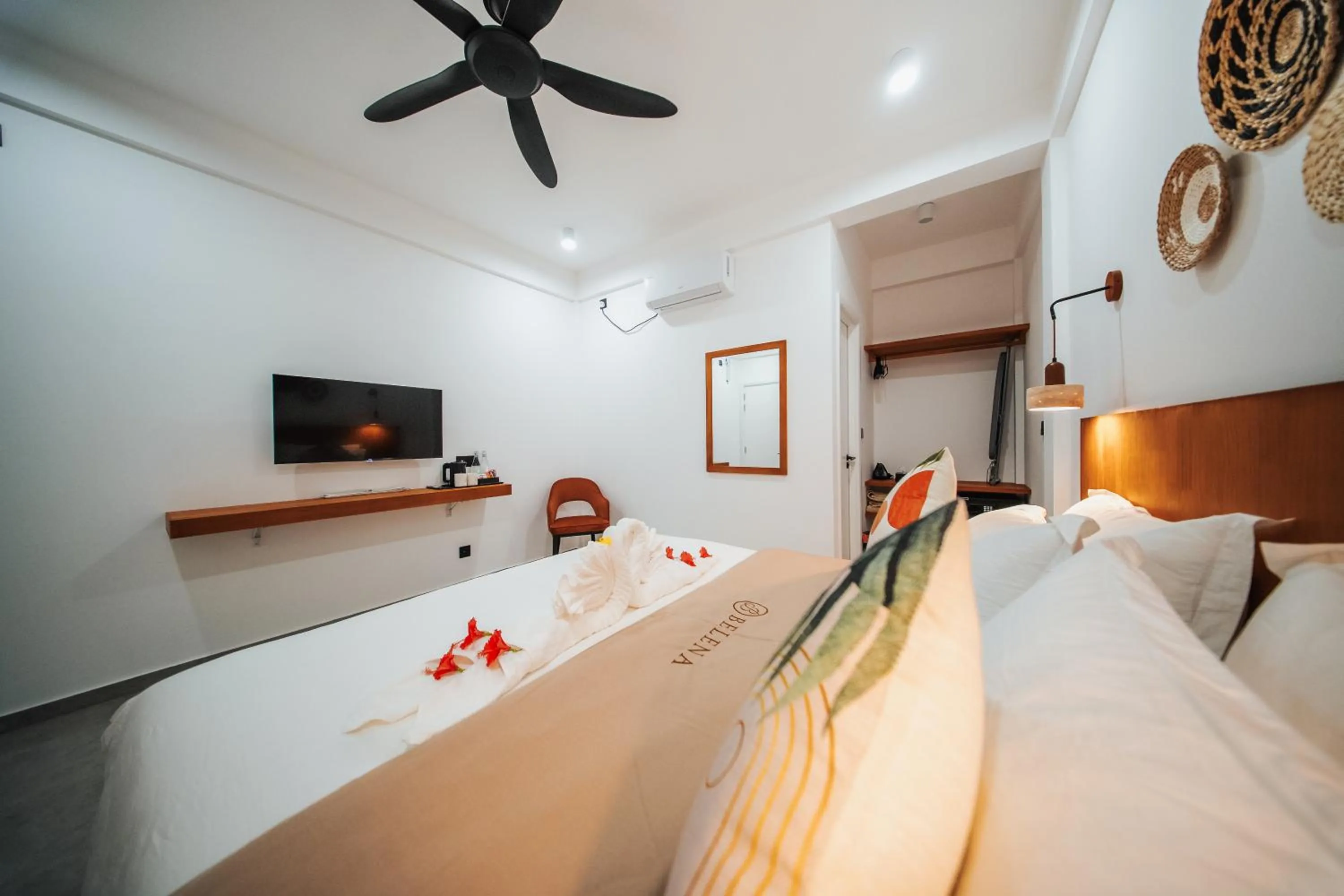 Bed in Belena Maldives