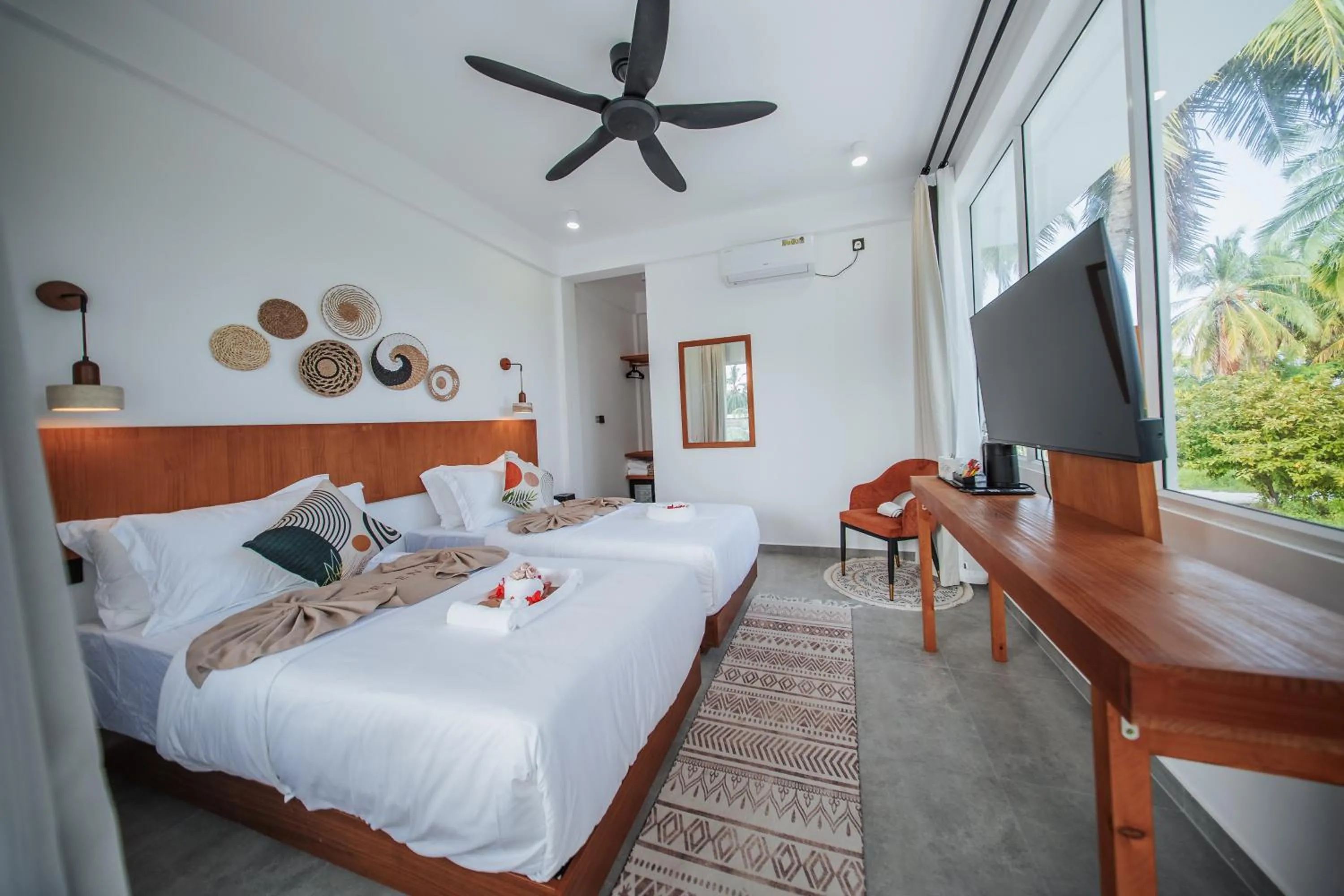 Bed in Belena Maldives