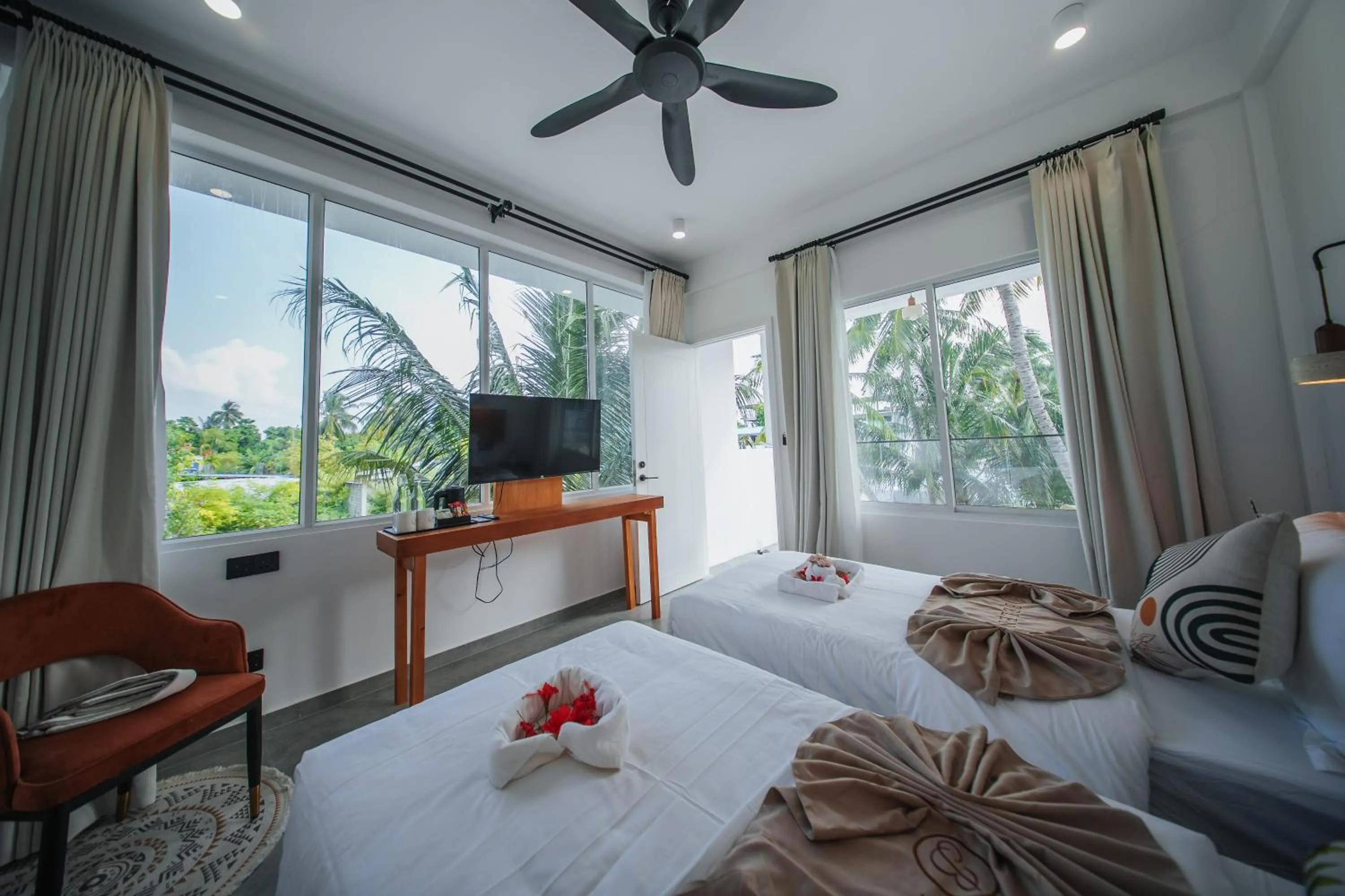 Bed in Belena Maldives