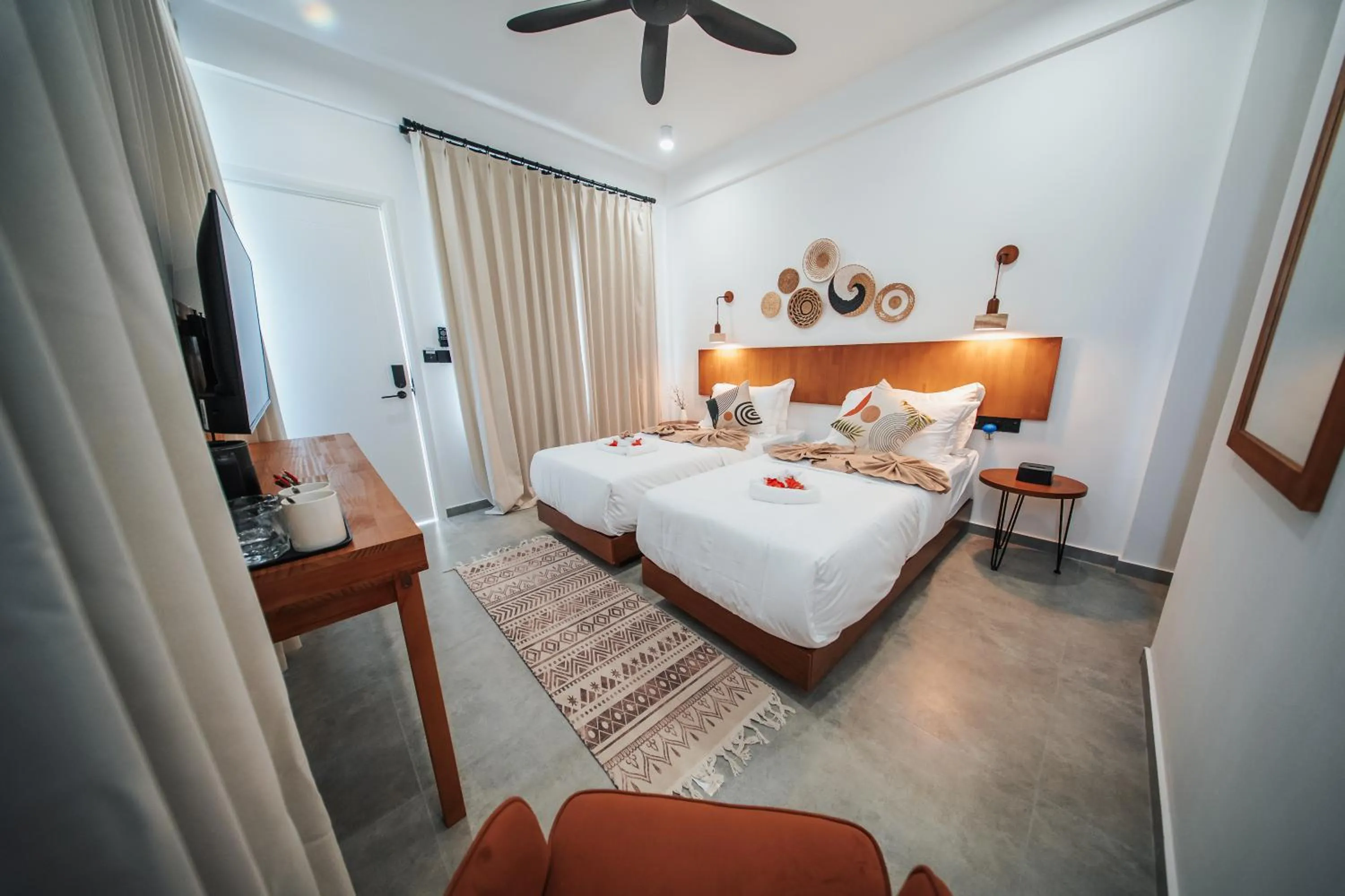 Bed in Belena Maldives