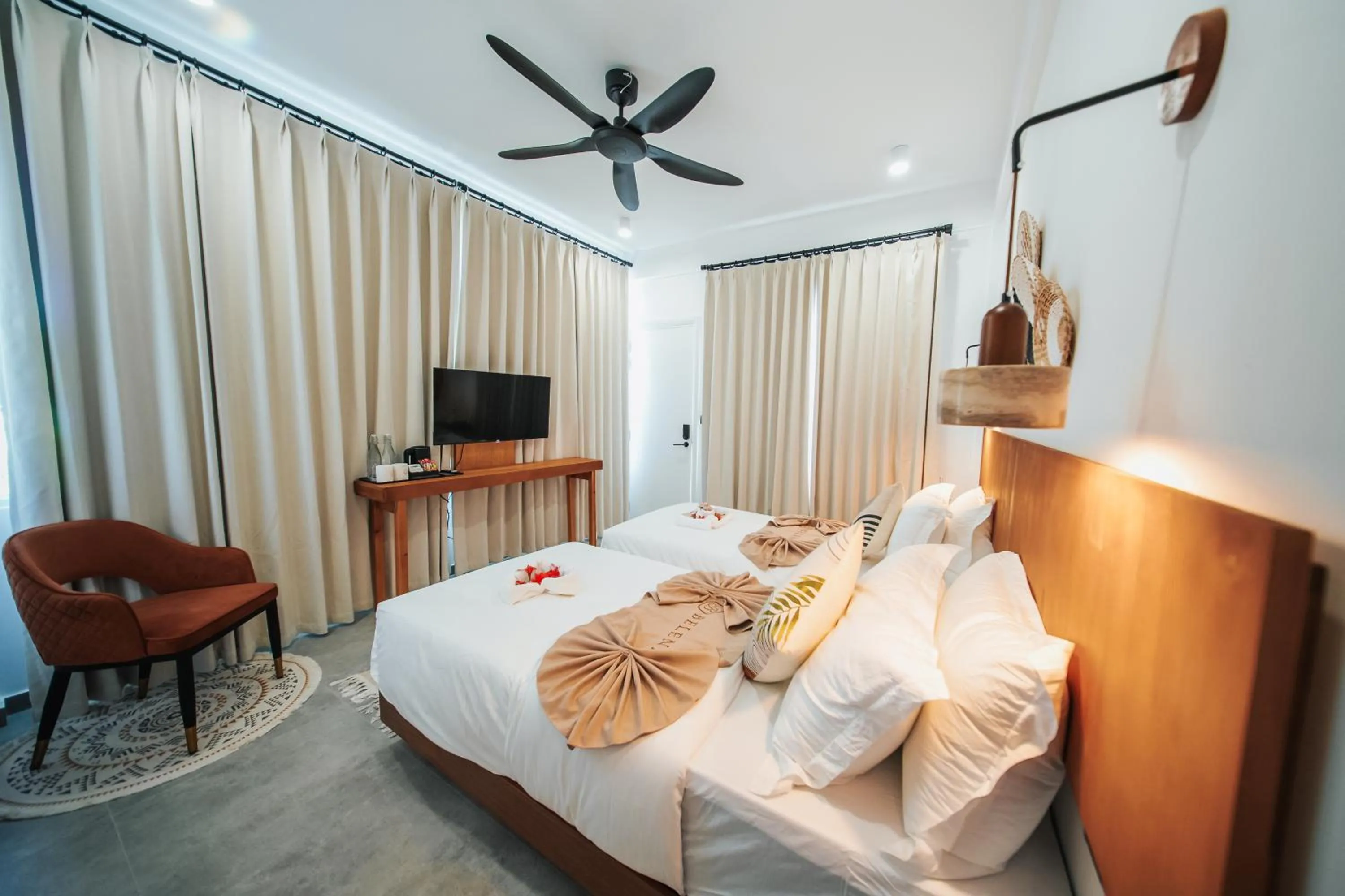 Bed in Belena Maldives