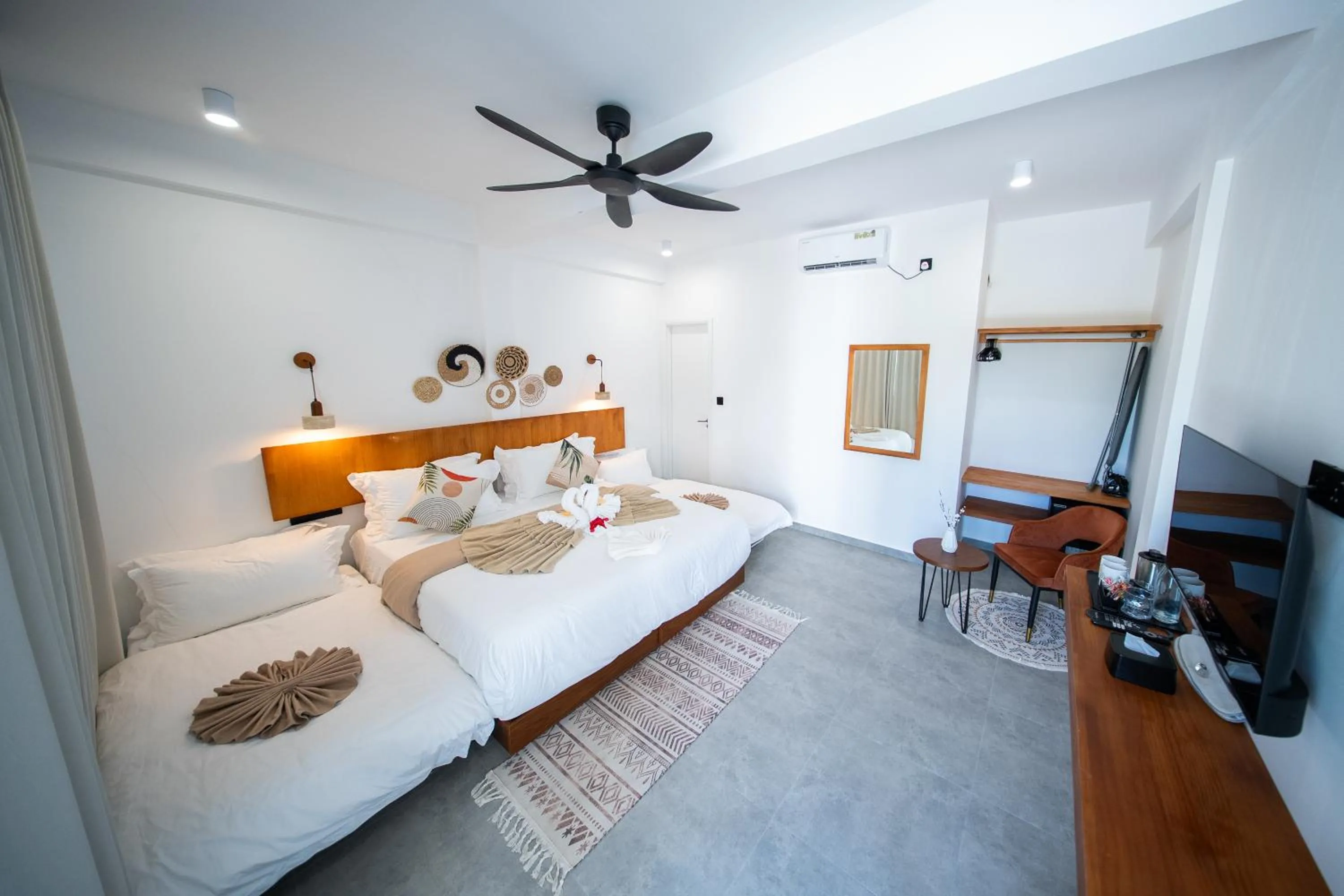 Bed in Belena Maldives