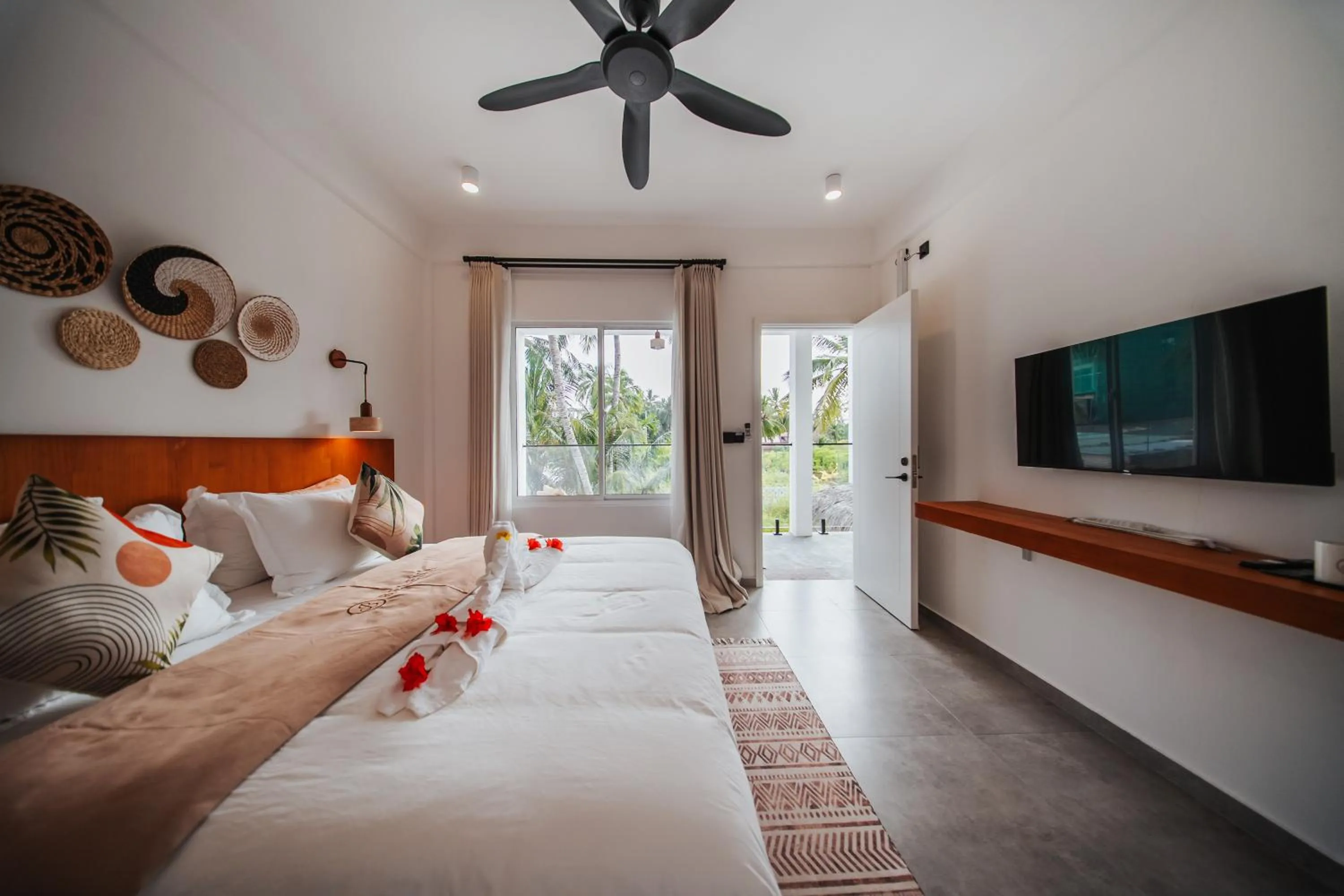 Bed in Belena Maldives