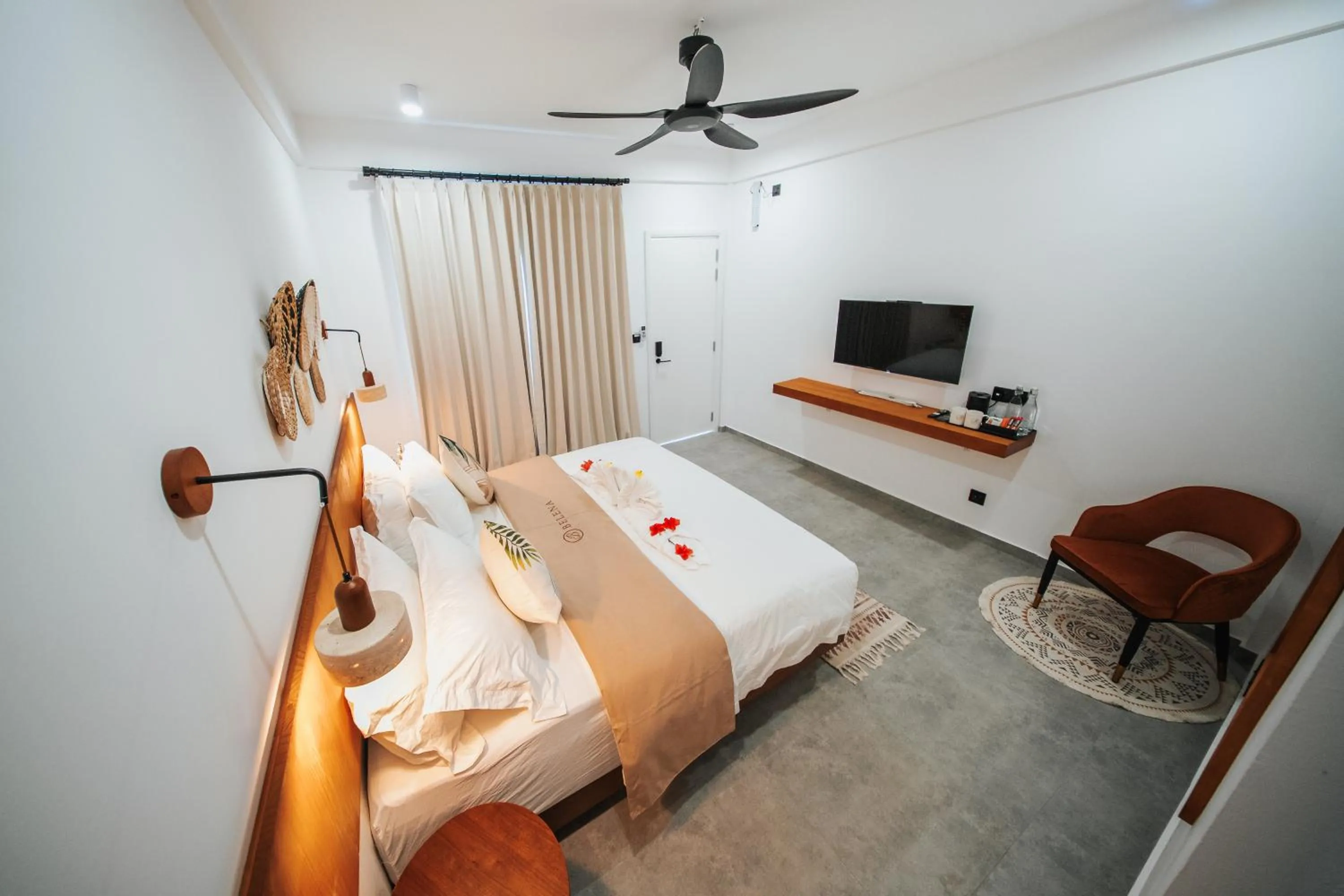 Bed in Belena Maldives