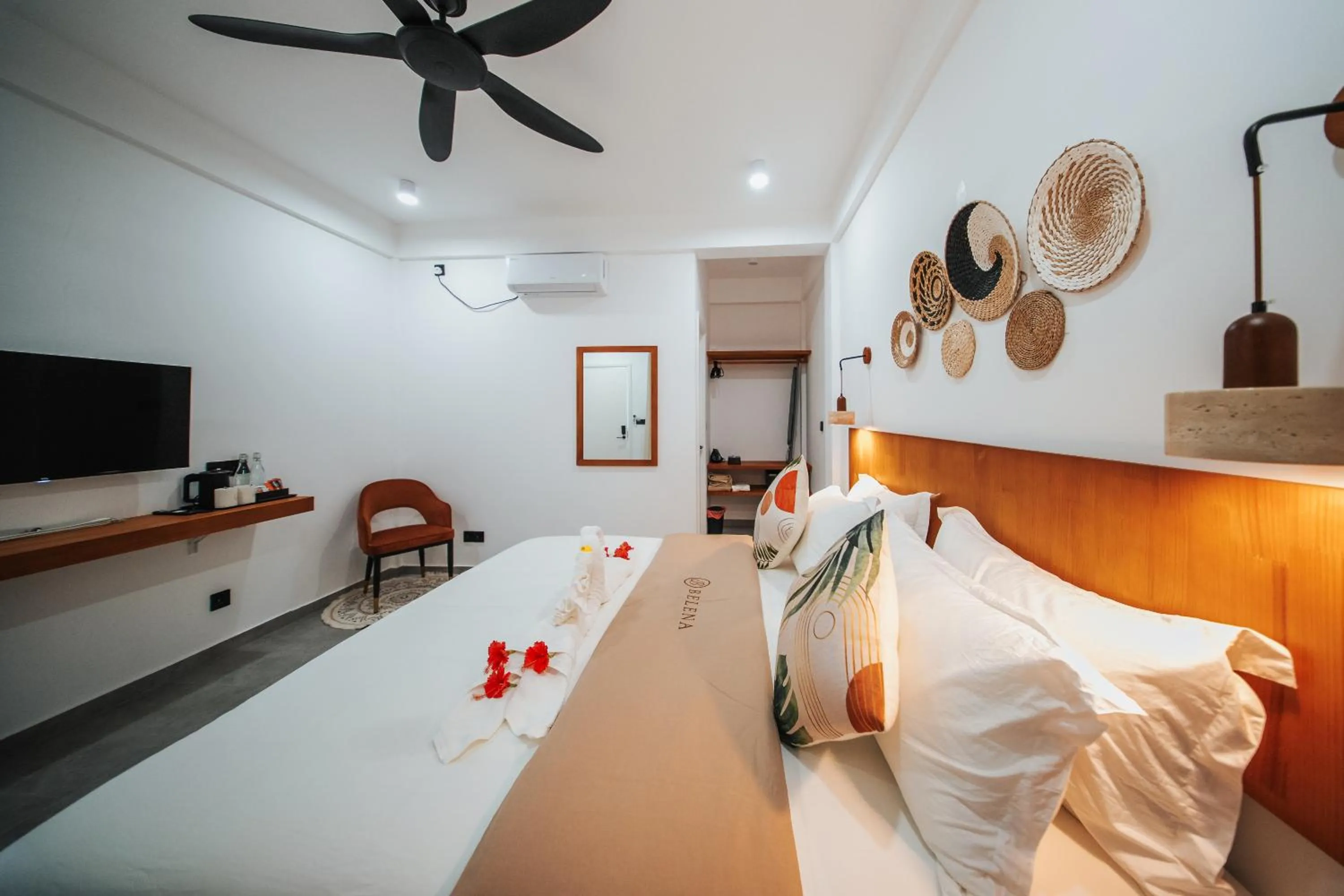 Bed in Belena Maldives
