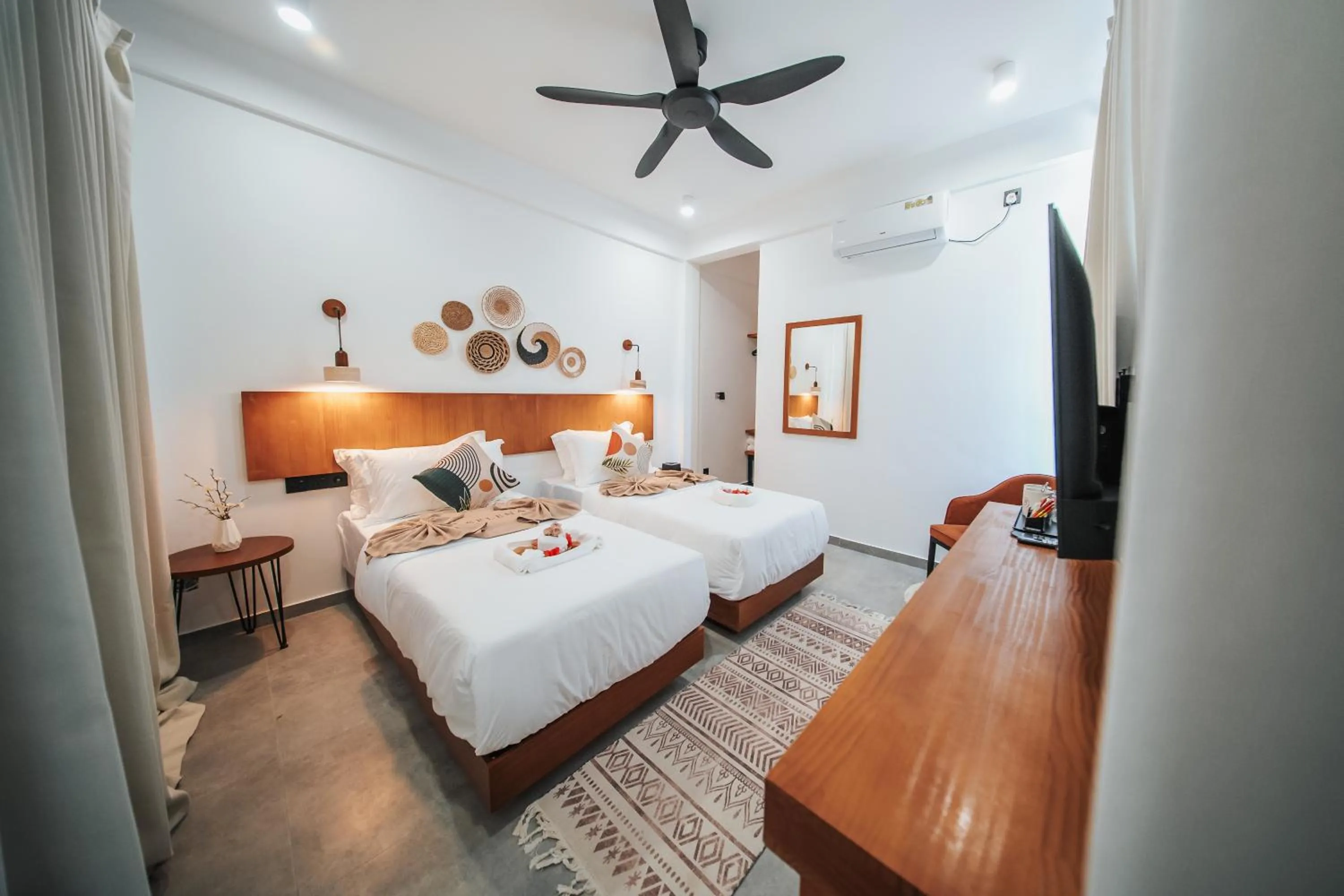 Bed in Belena Maldives
