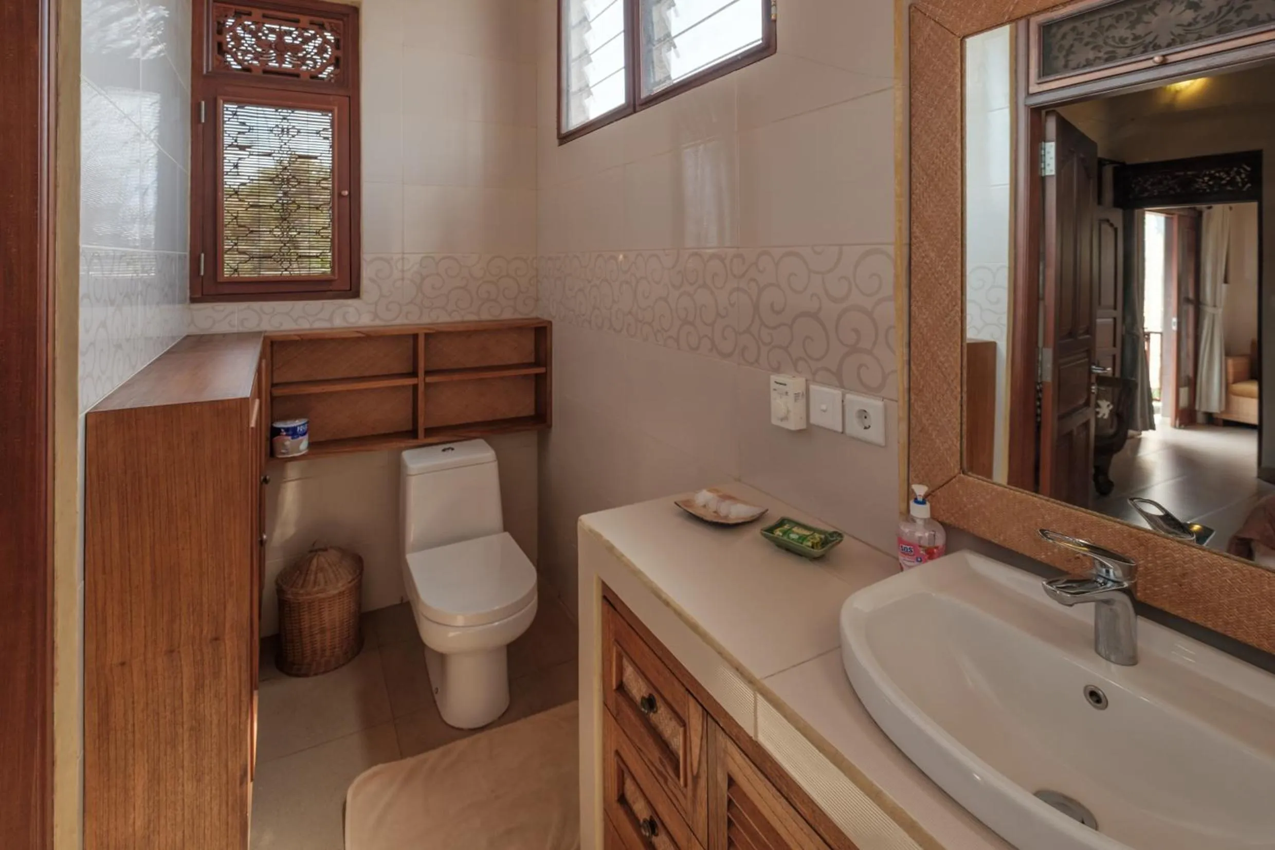 bunk bed in Murni's Houses & Spa