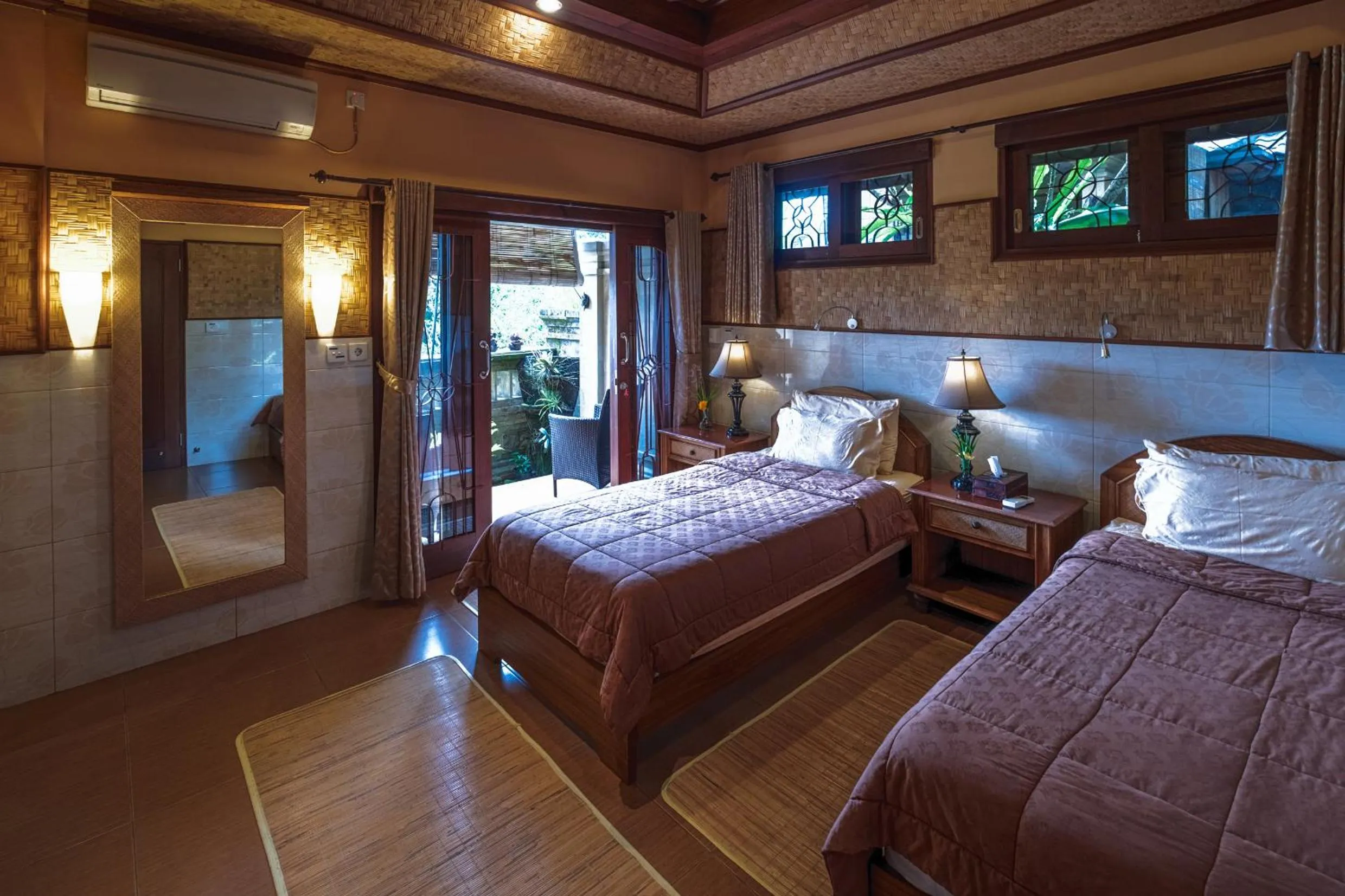 Bed in Murni's Houses & Spa