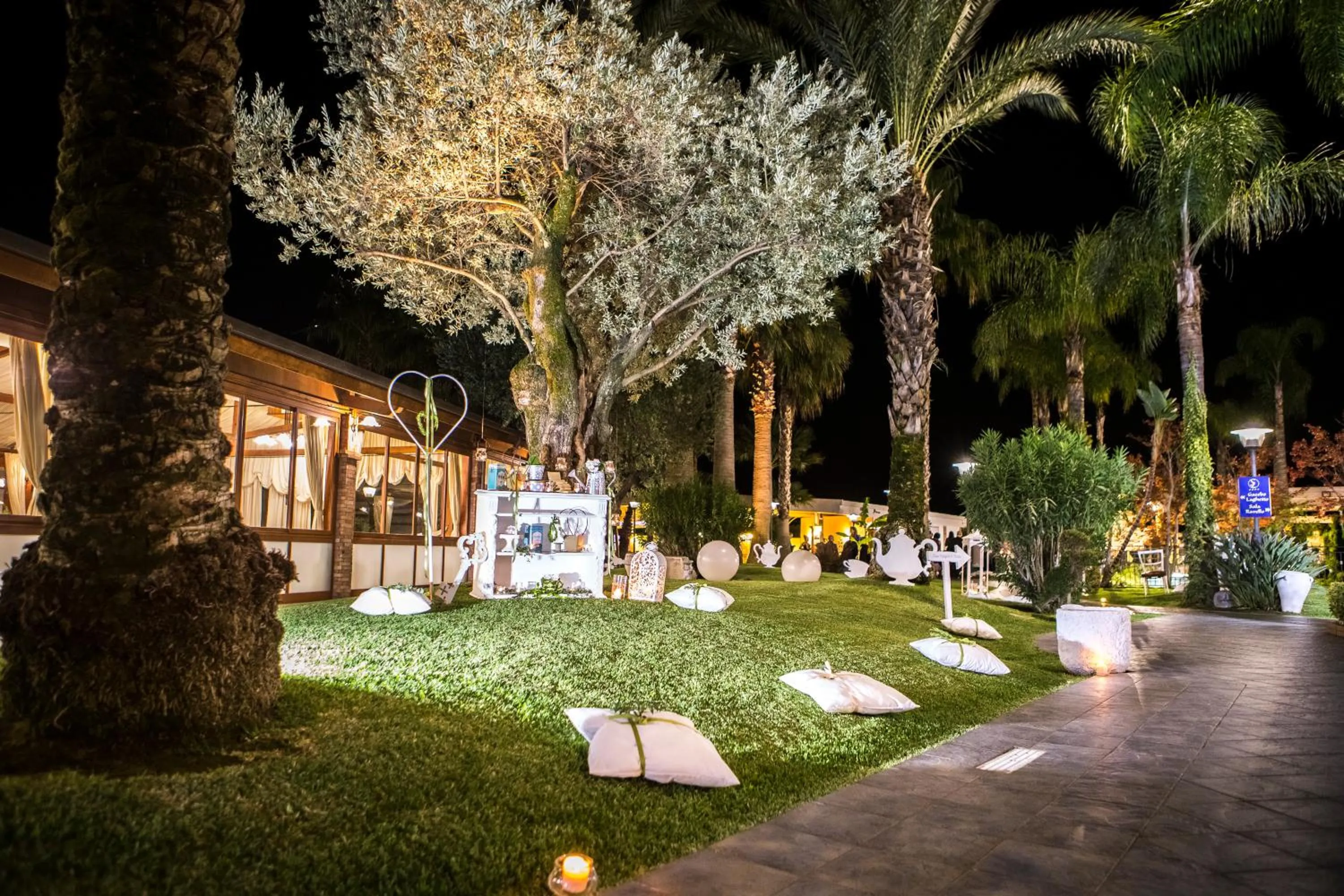 Garden in Hotel San Luca