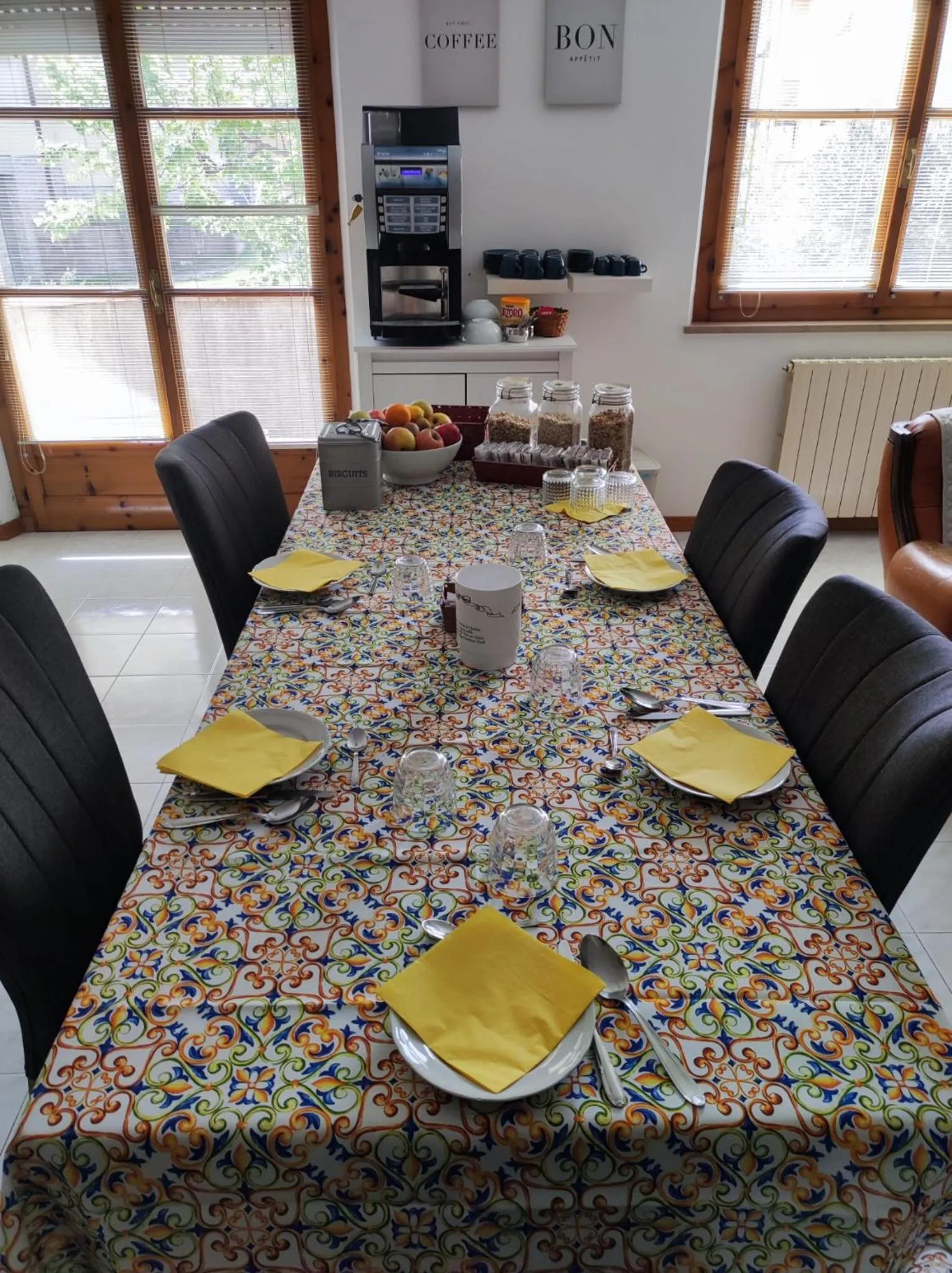 Seating area in Alle Terme B&B