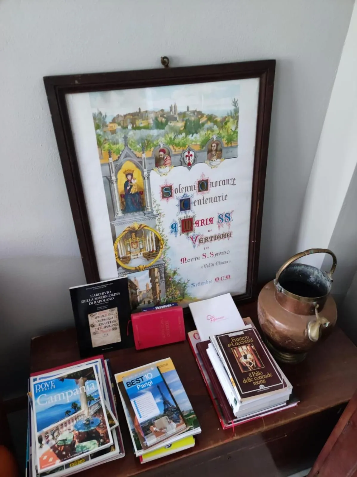 Seating area in Alle Terme B&B