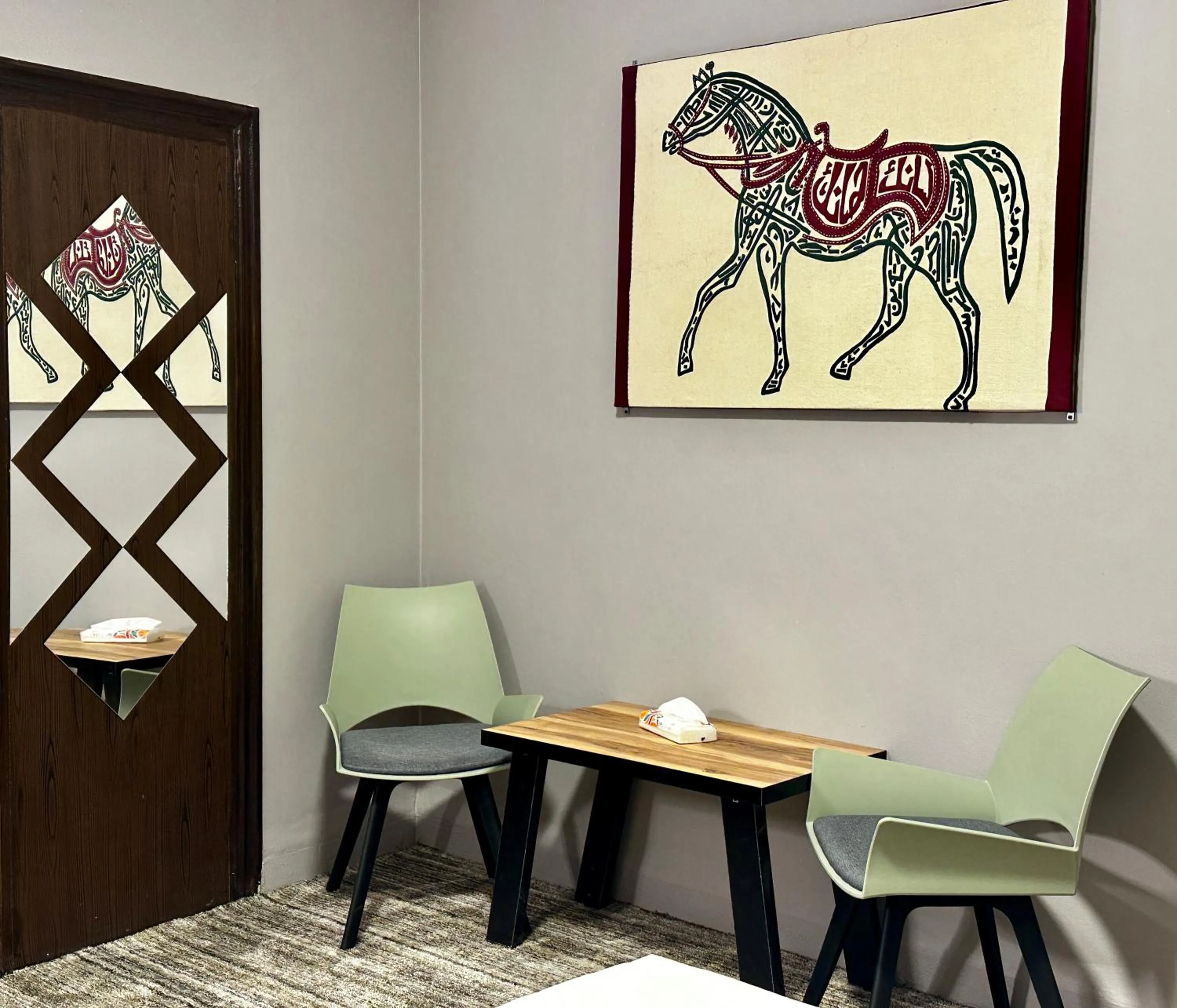 Decorative detail in Beit Ahlan