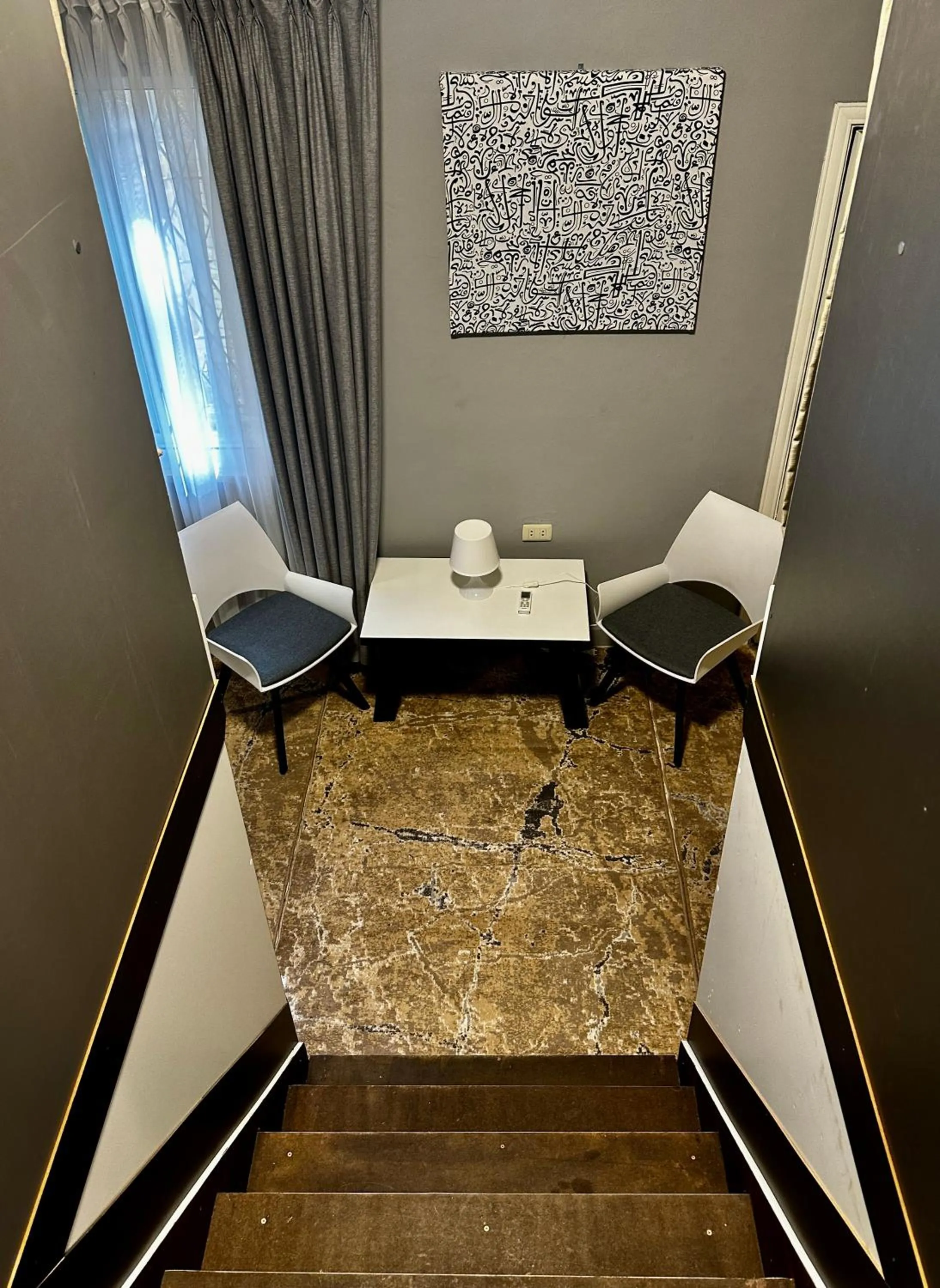 Seating area in Beit Ahlan